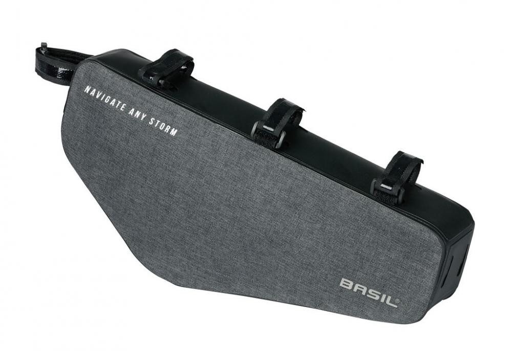 Fahrradtasche Basil Rahmentasche Navigator Storm M schwarz Größe 16x38x6cm 2,2l