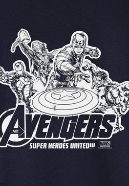 LOGOSHIRT T-Shirt Avengers - Marvel mit coolem Frontprint