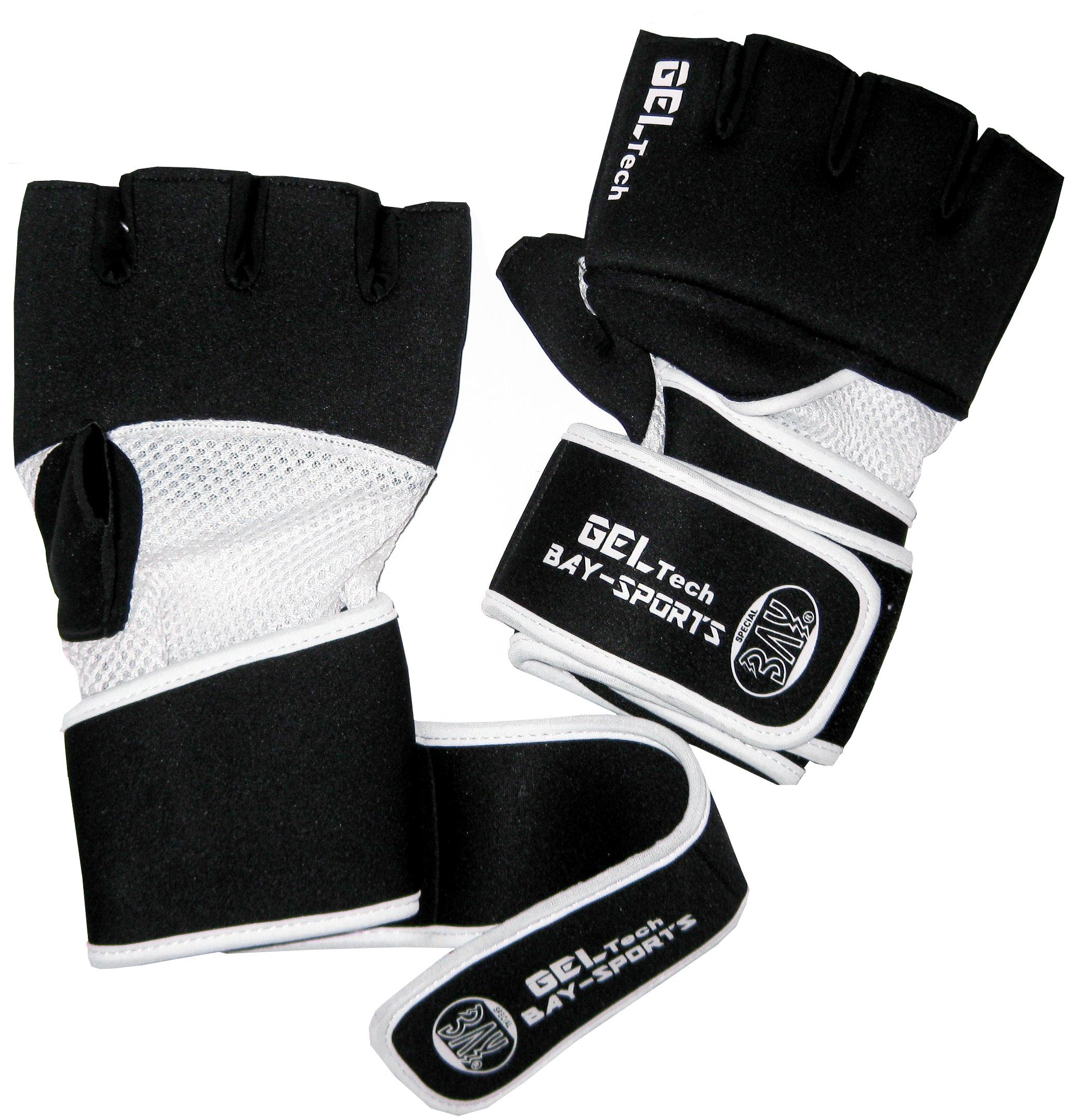 BAY-Sports MMA-Handschuhe Winsome Krav Maga Free Fight Handschutz Handschützer Faustschutz (Paar), Neopren, Gel Pads, Mesh, XS - XL, ideale Passform