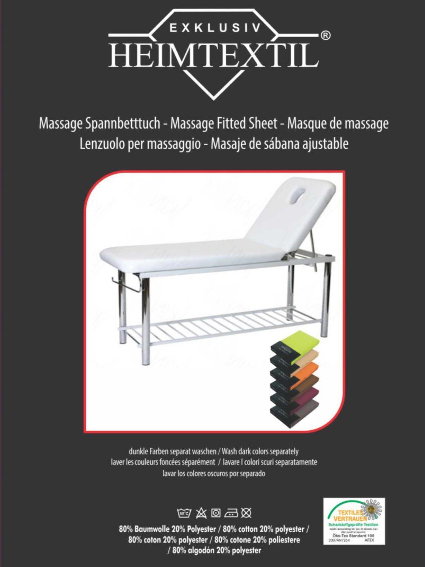 EXKLUSIV HEIMTEXTIL Spannbettlaken Massageliege Frottee Spannbettlaken mit günstig online kaufen