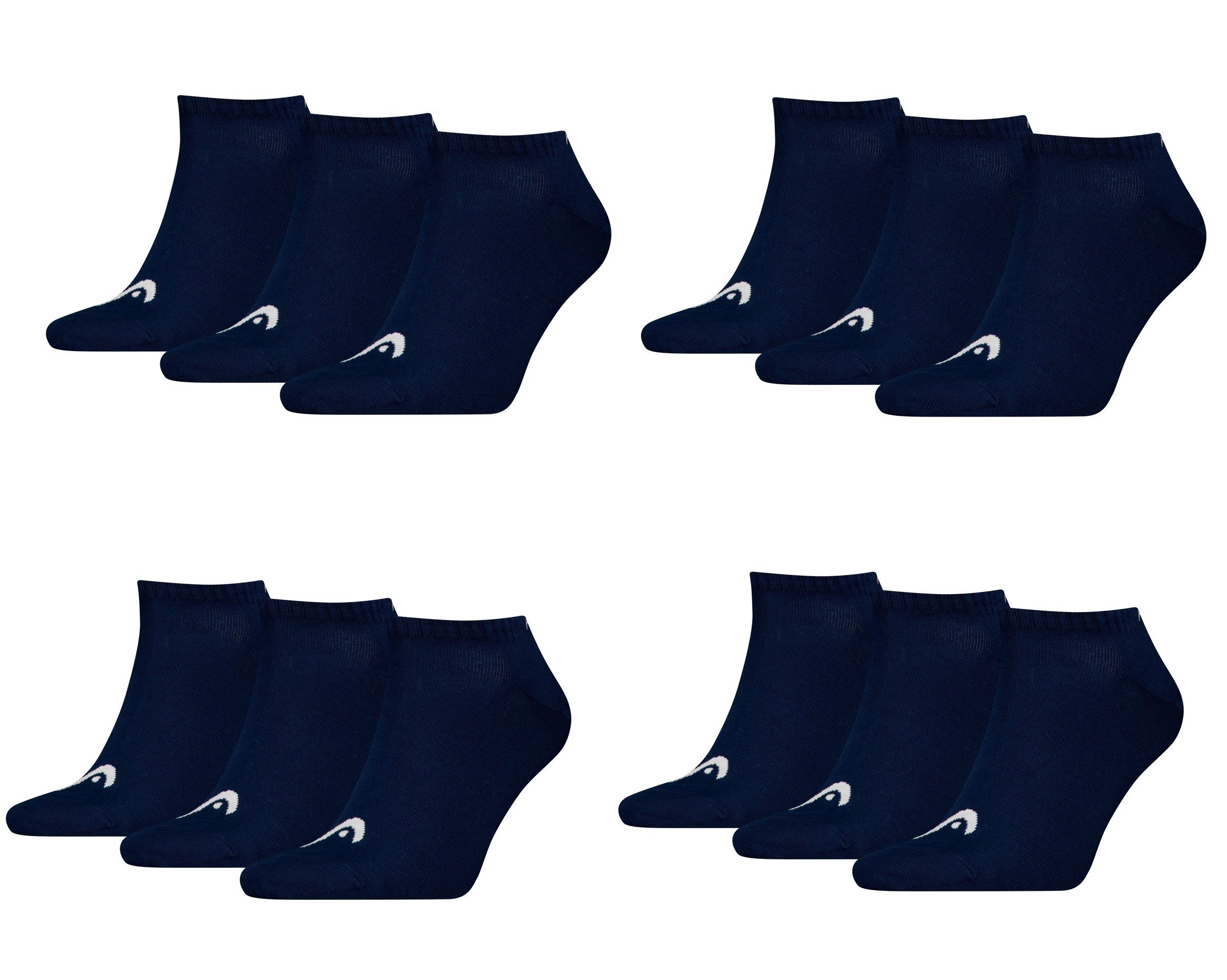 Head Sneakersocken HEAD Herren Unisex Sneaker Socken Füsslinge All Sports 12P (12-Paar, 12-er Pack)