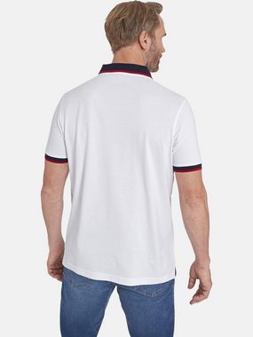 Jan Vanderstorm Poloshirt DILAN stylische Kontraste und Print