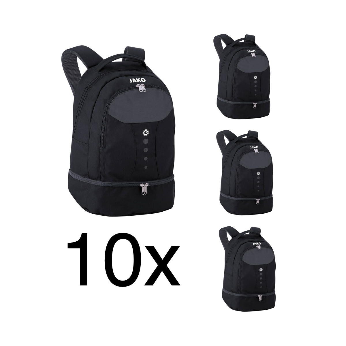 Jako Sporttasche 1816 Rucksack Striker mit Bodenfach