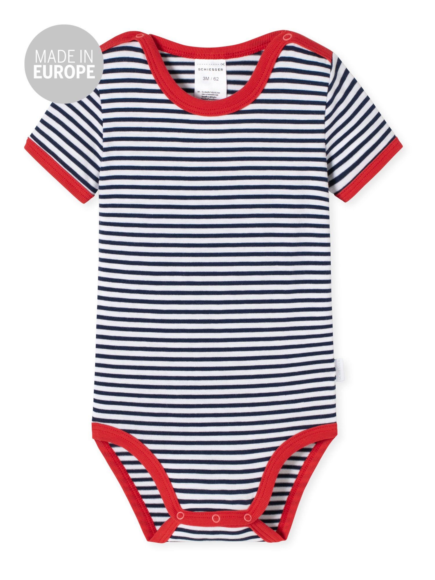 Schiesser Body Baby Bamboo dunkelblau