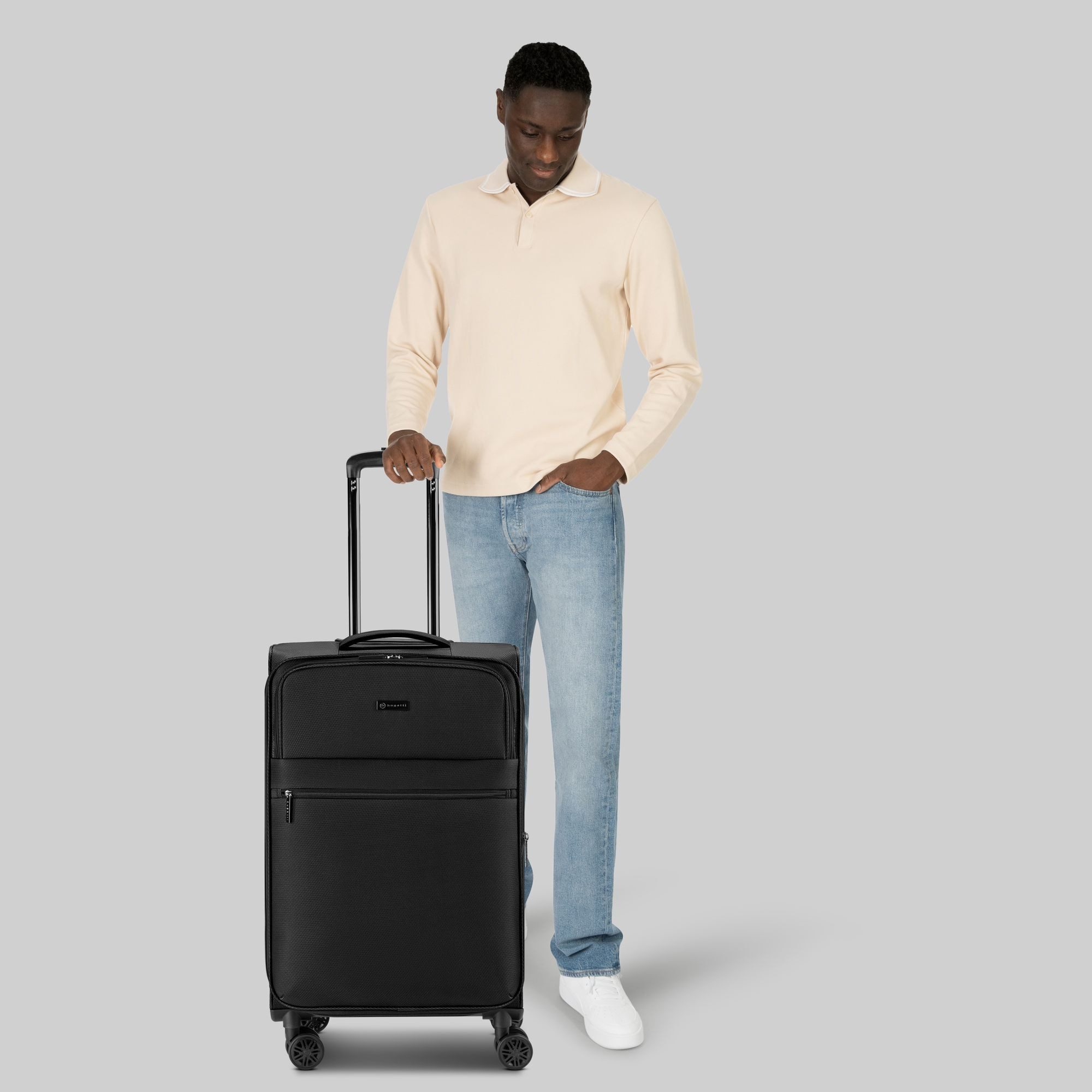 bugatti Weichgepäck-Trolley Valencia Soft, 4 Rollen, günstig online kaufen