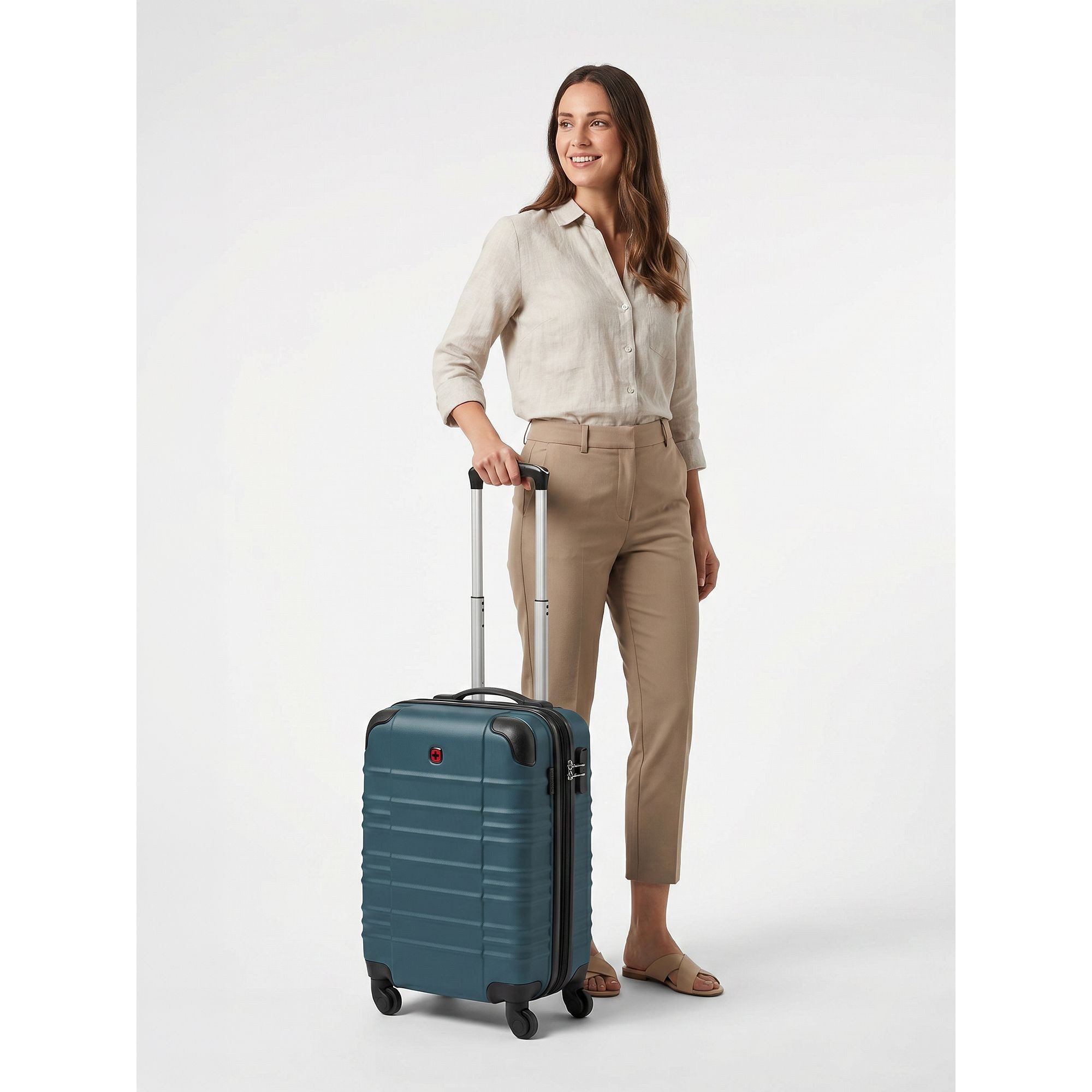 Wenger Handgepäck-Trolley Amplar Evo, 4 Rollen, ABS