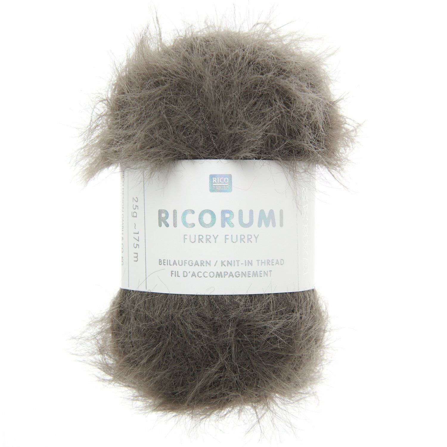 rico Ricorumi Furry Furry Häkelwolle, 175 m