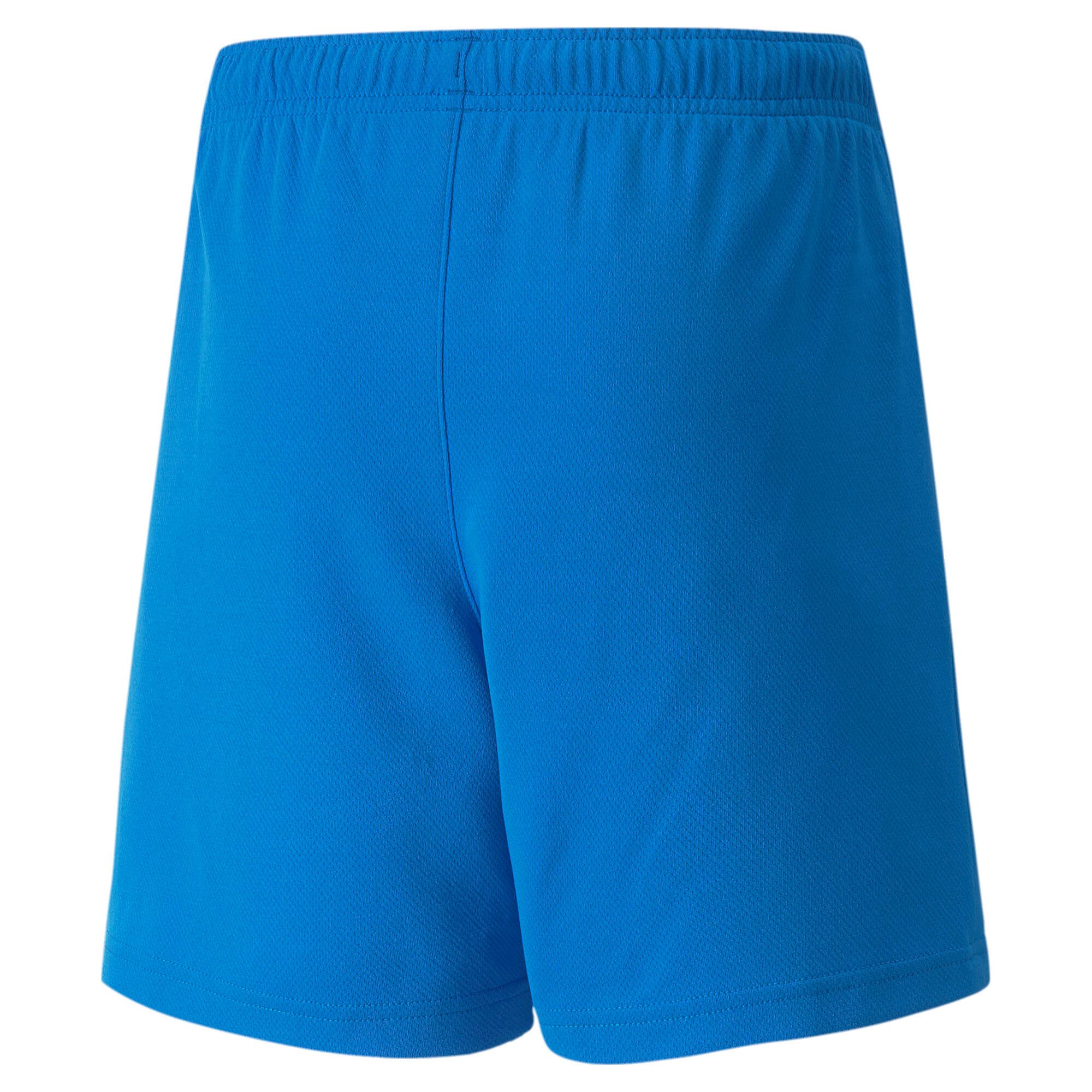 PUMA Trainingsshorts TEAMRISE SHORT JR aus Netzmaterial, mit DryCELL Technologie, kniefreier Schnitt – Bild 3 von 3