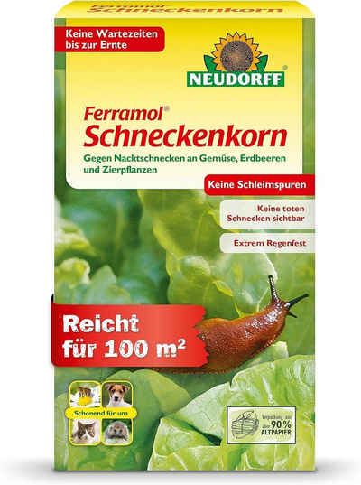 Neudorff Schneckenkorn Ferramol, 500 g, Zuverlässig Schnecken bekämpfen