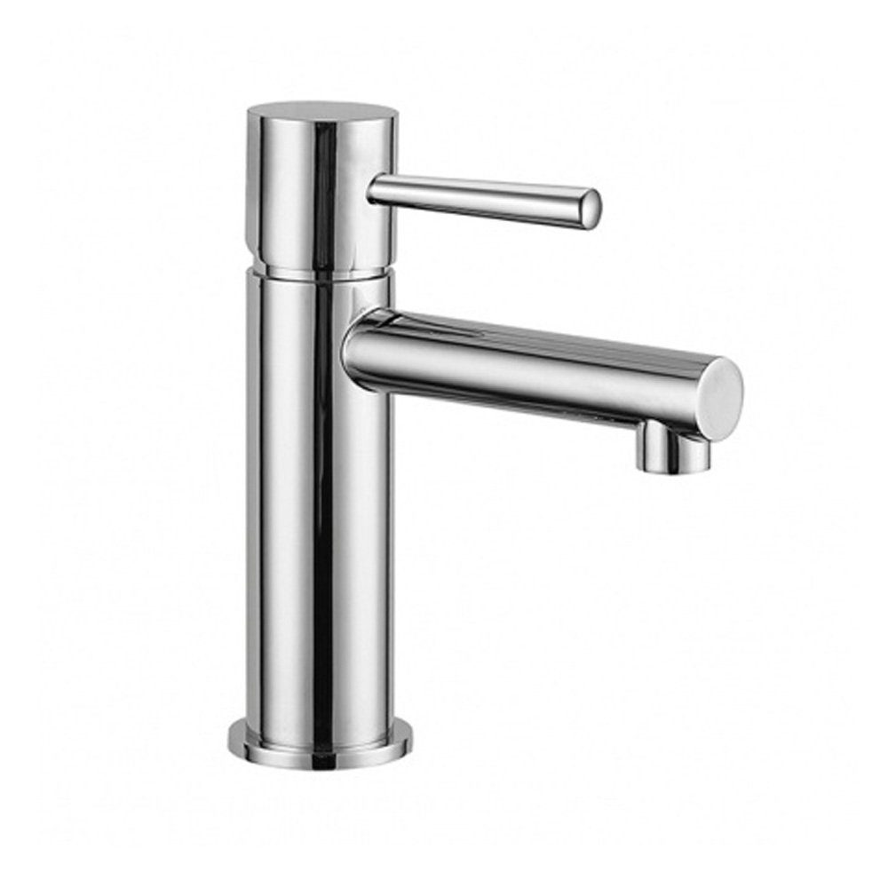 HAK Badewanne SPIKE Waschtischarmatur mit Ablaufgarnitur, Chrom, Größe 166 mm