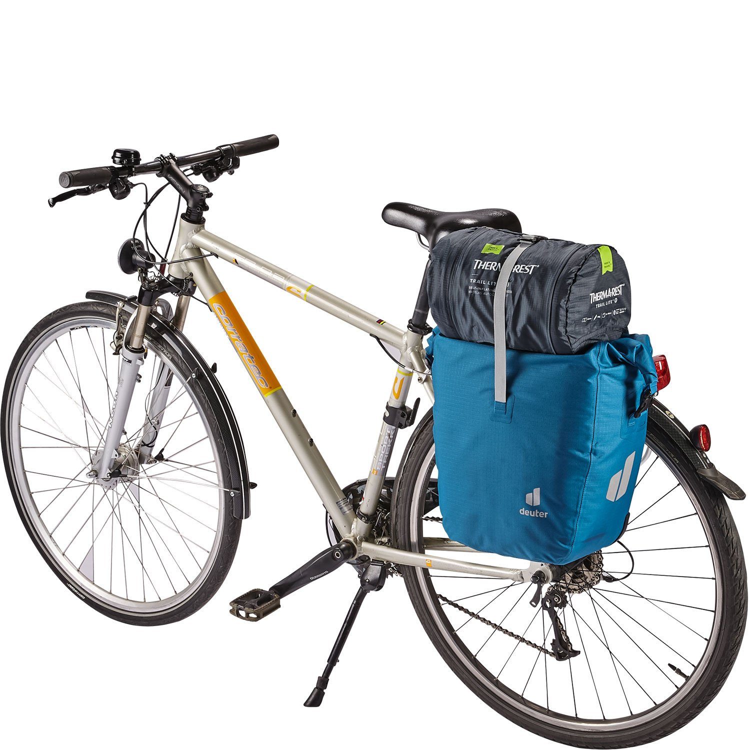 Fahrrad-/Gepäcktasche (Stück, Umhängetasche Deuter Weybridge reef deuter 20+5 Reißverschluss Stück),