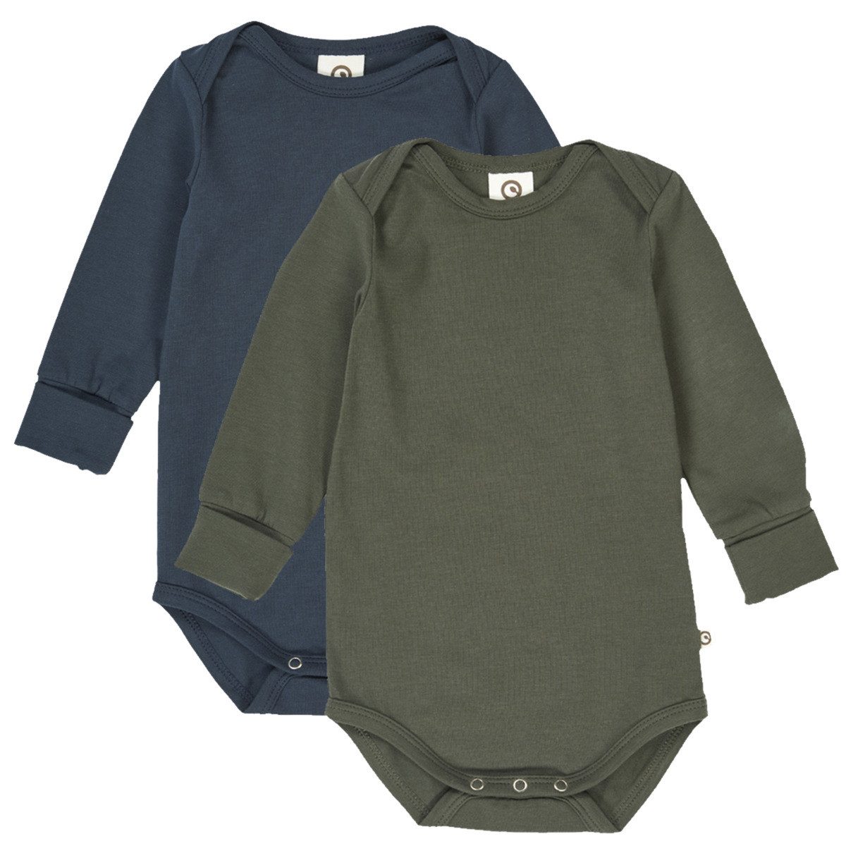 Müsli by GREEN COTTON Langarmbody 1582072300 Jungen (2-tlg) Langarm Einteiler, Body, Longsleeve-Body, Bodysuit, Stretchbody