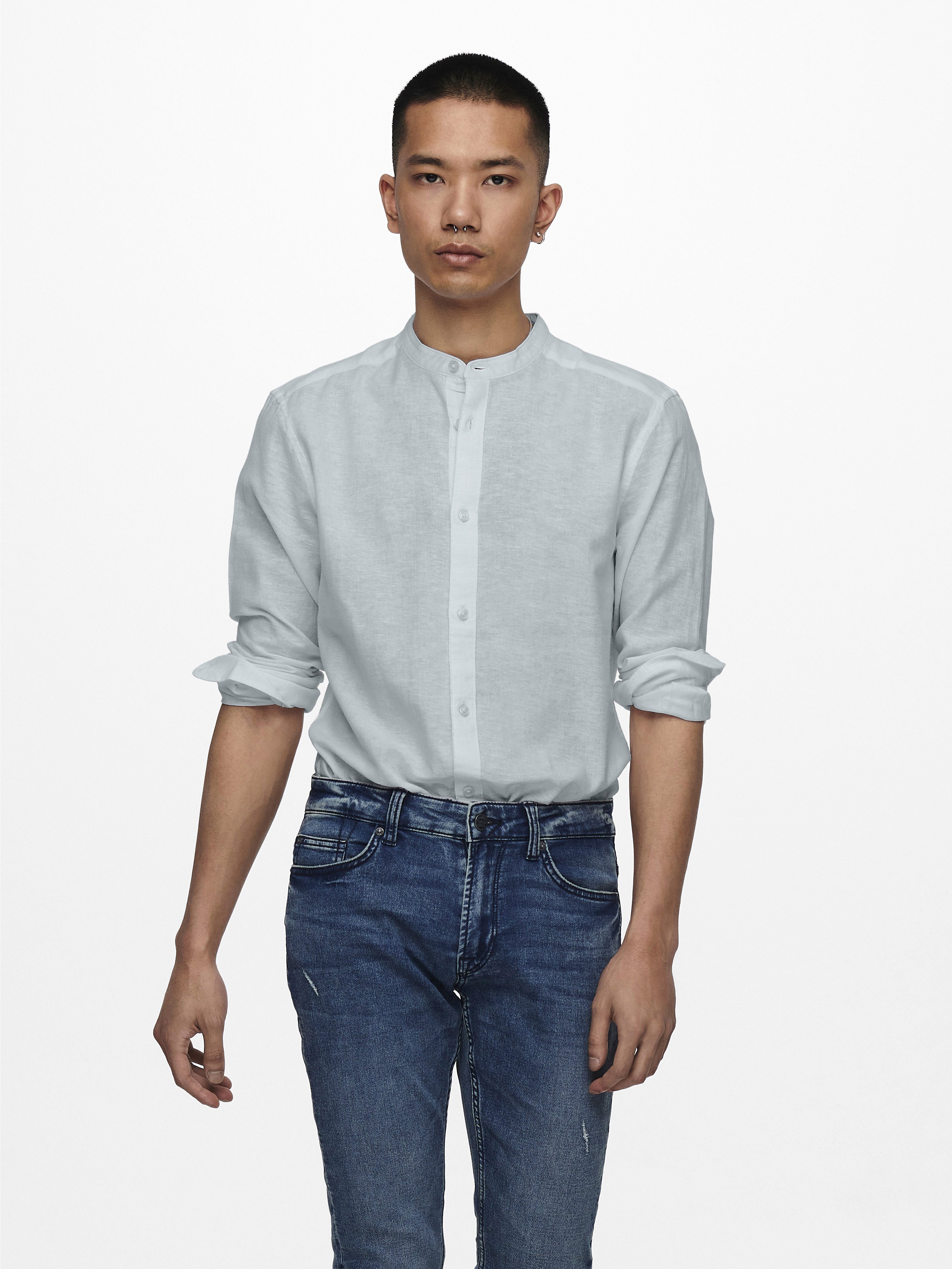 ONLY & SONS Langarmhemd ONSCAIDEN LS günstig online kaufen