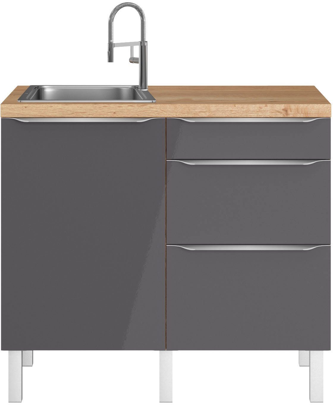 OPTIFIT Pantryküche Lilly2, Breite 100 cm