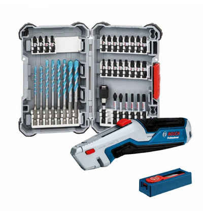 Bosch Professional Bohrer- und Bitset inkl. Universalmesser-Set, 35-St.