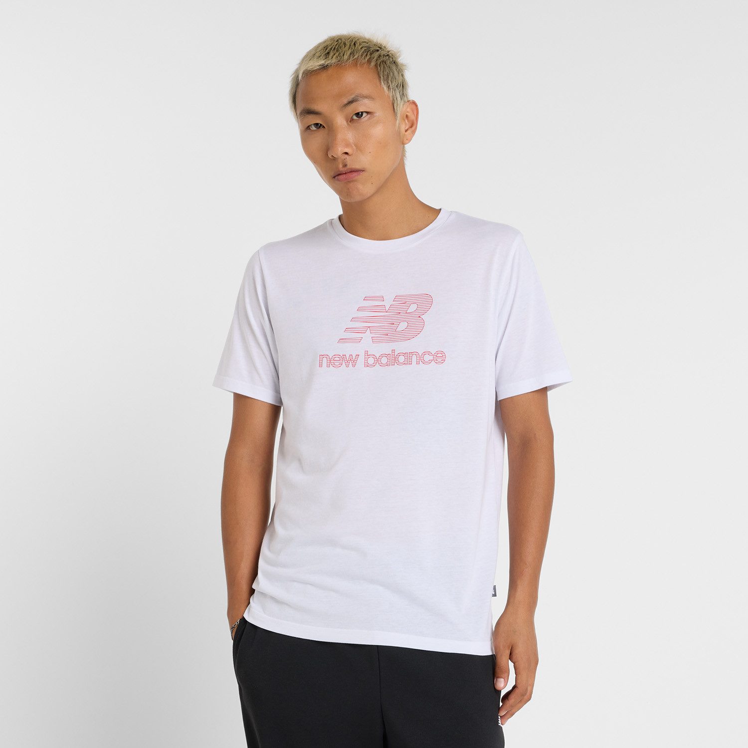New Balance Laufshirt Heathertech Logo T-Shirt günstig online kaufen