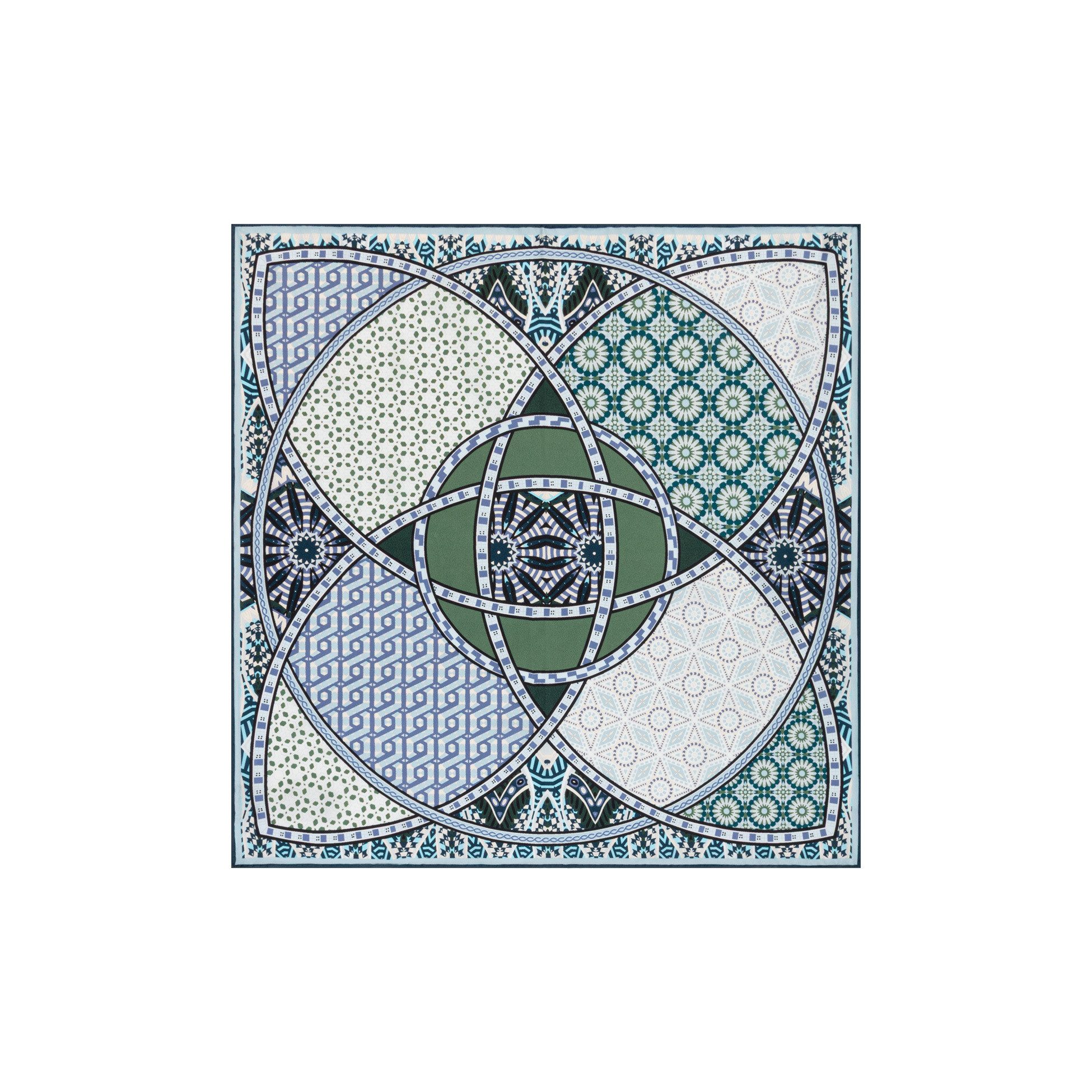 Roeckl Nickituch KALEIDOSKOPE NICKY, geometrisches Nickituch