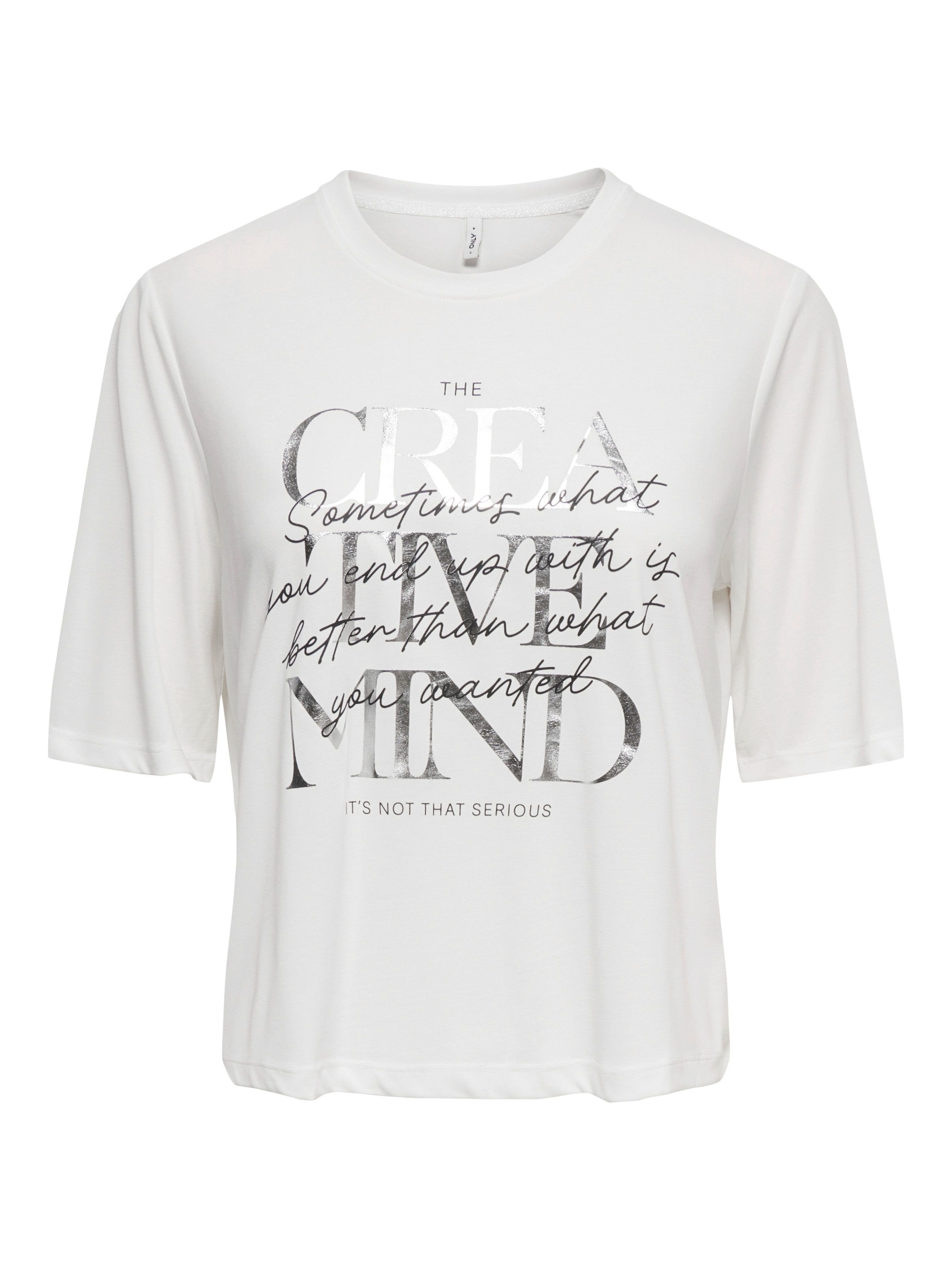 Kurzarmshirt ONLFREE MAYA S/S PRINT TOP BOX JRS