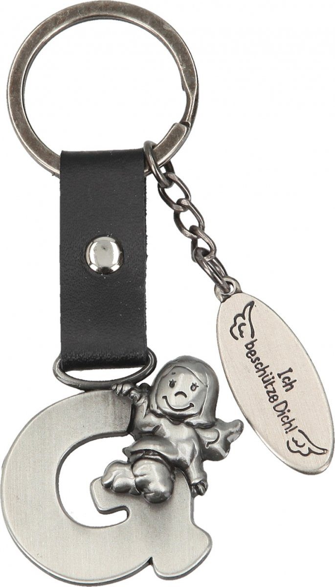 Depesche Schlüsselanhänger Schutzengel Buchstabe Alphabet Anhänger Beschütz günstig online kaufen