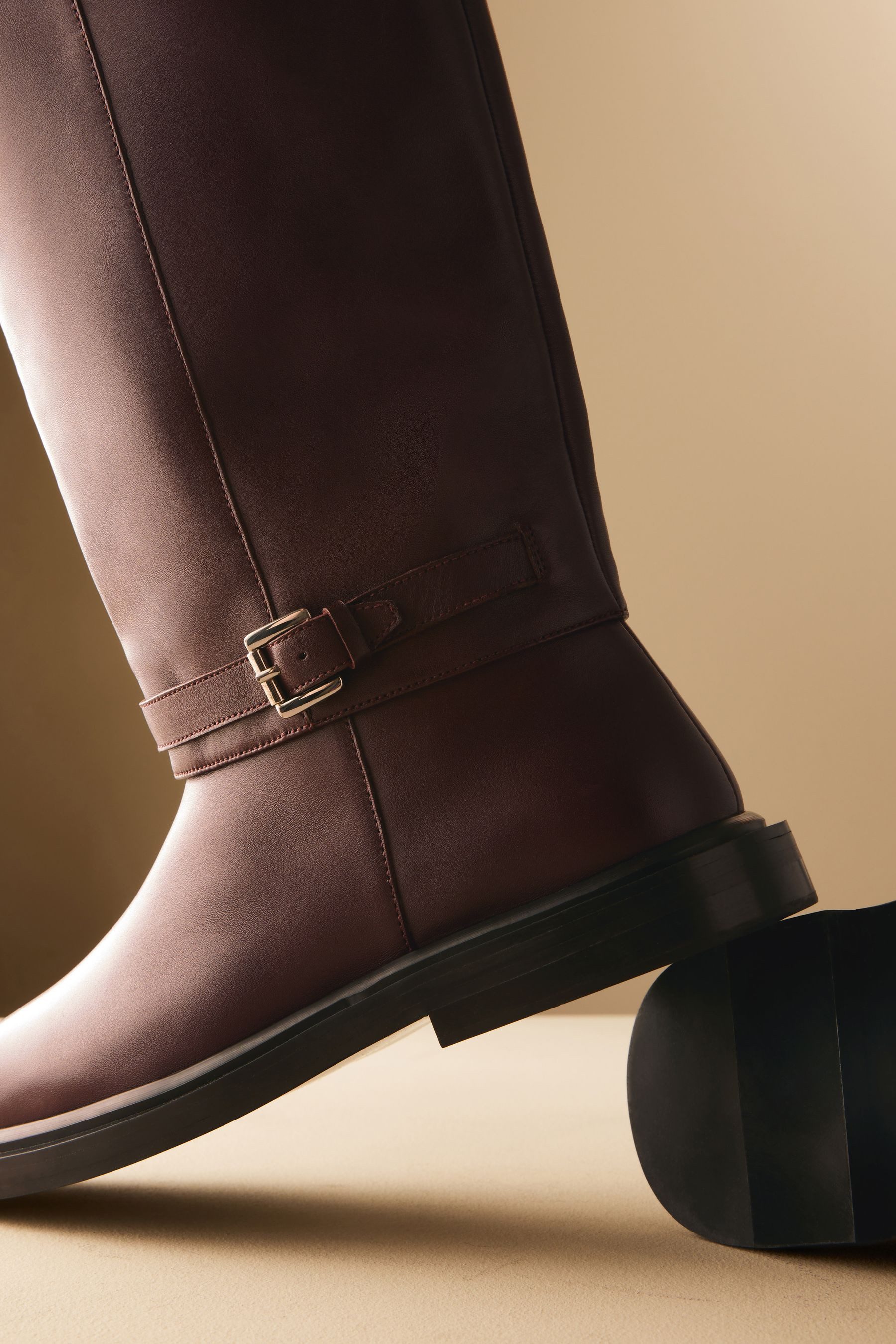 Next Forever Comfort® Reiterstiefel mit Schnallendetail Stiefel (1-tlg)