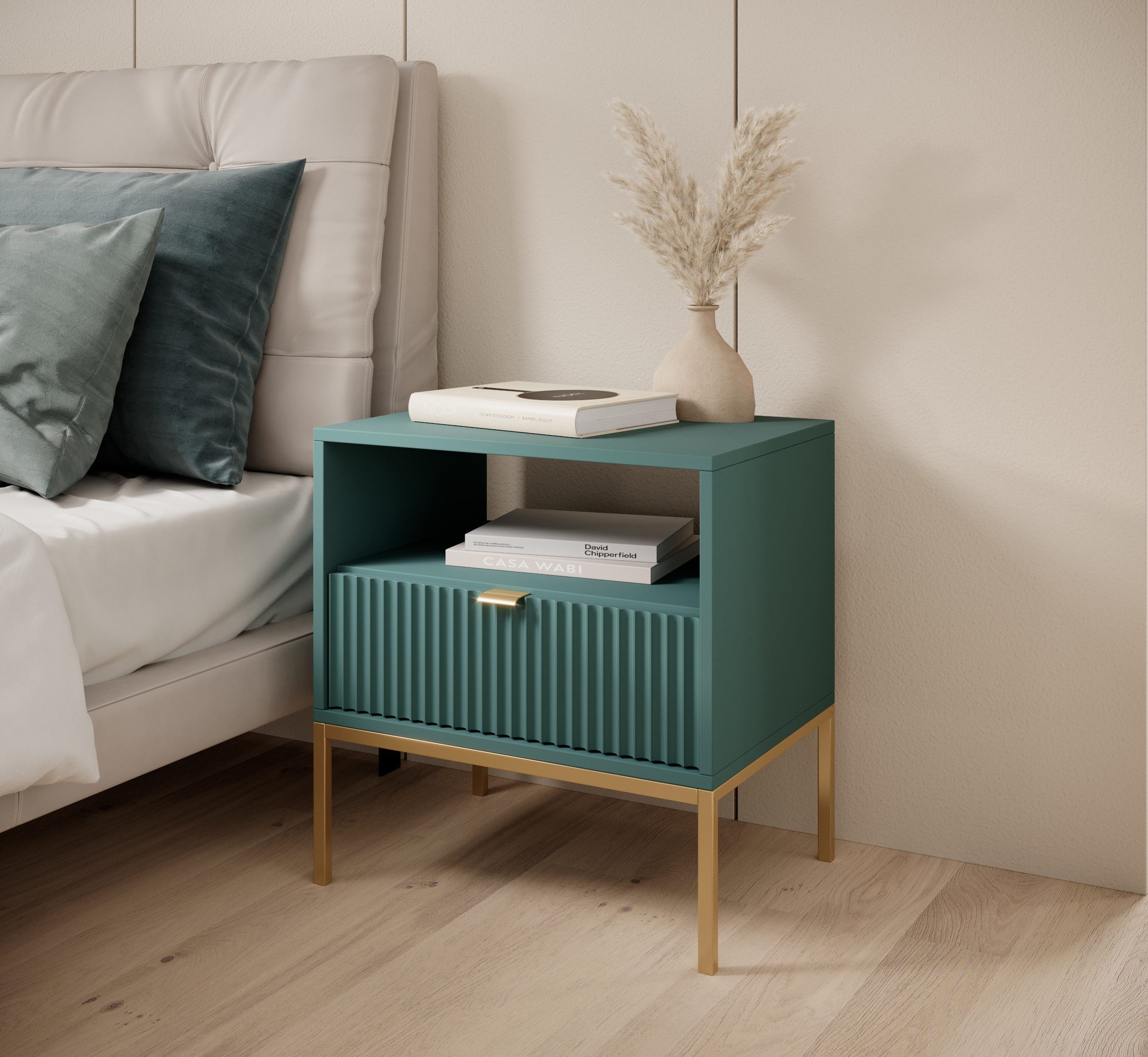 MOEBLO Nachttisch Light S54 (Nachttisch Nachtkommode günstig online kaufen