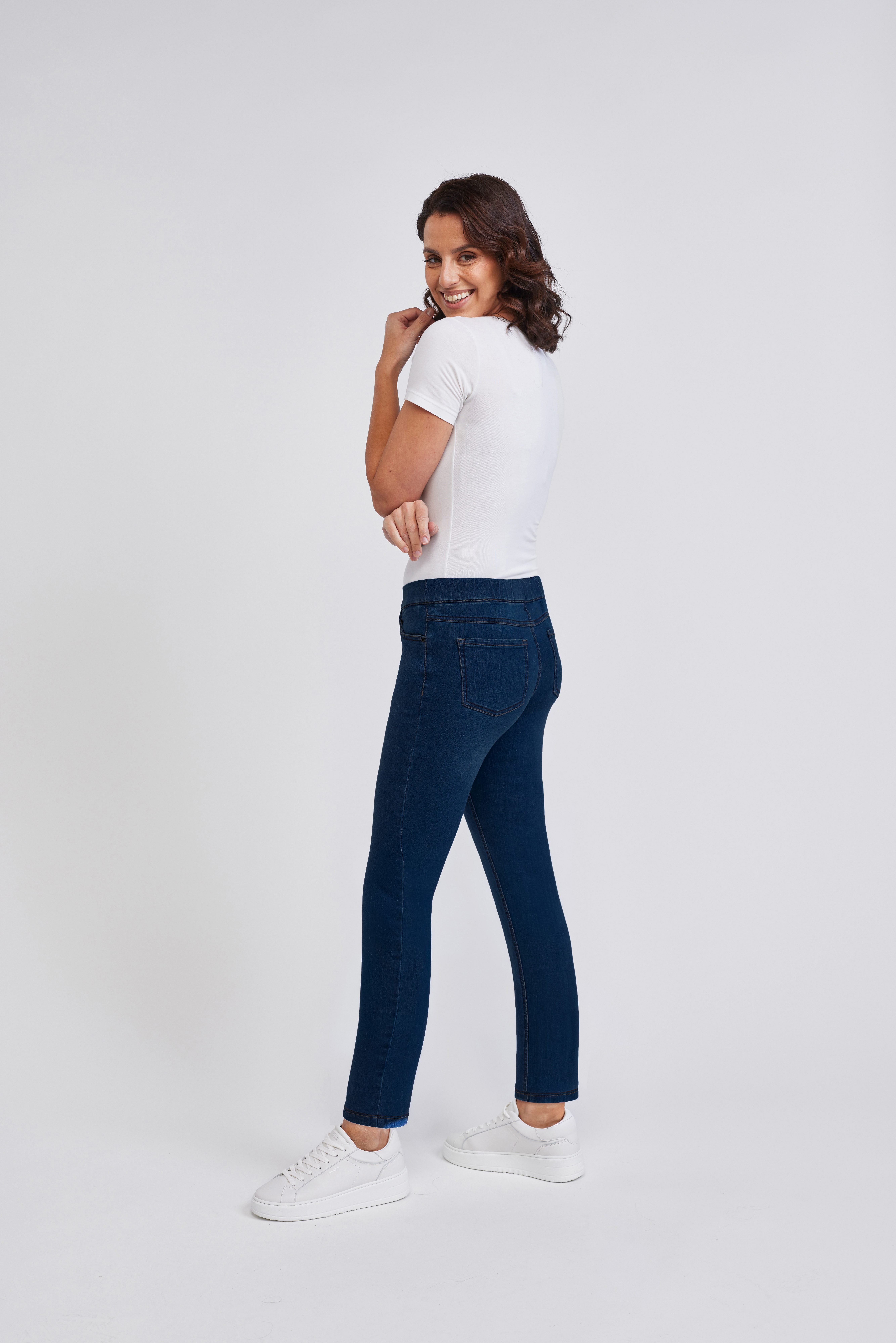 wonderjeans 7/8-Jeans Figurschmeichelnder WonderStretch