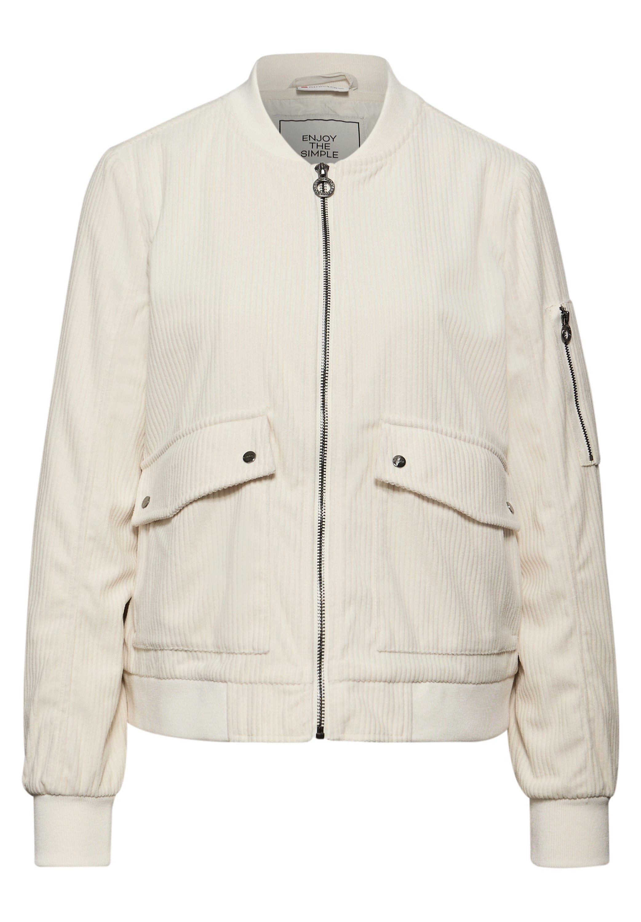 STREET ONE Cordjacke Softer Cord-Blouson (1-St) günstig online kaufen