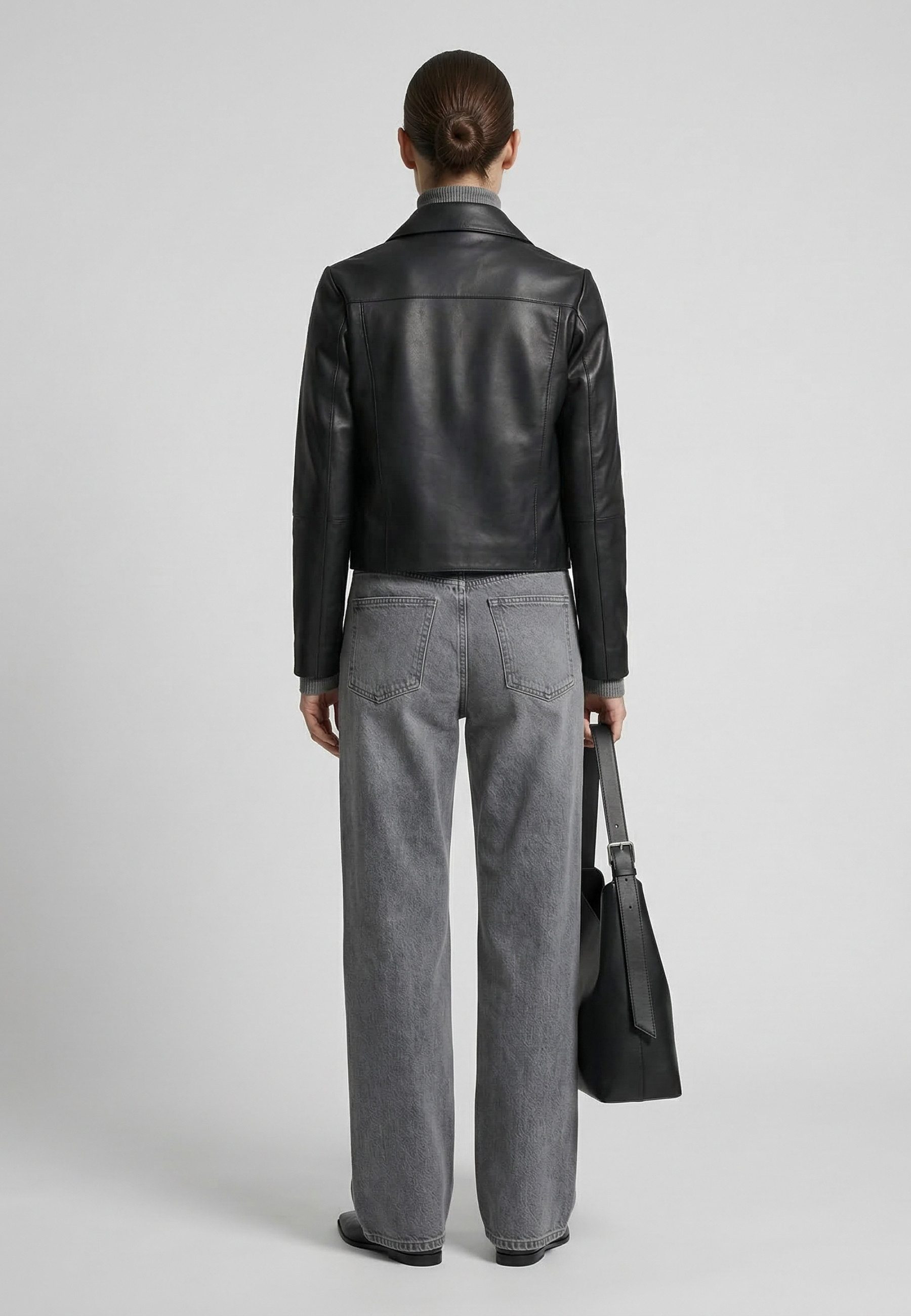 RICANO Lederjacke Jeena Hochwertiges Lamm Nappa Leder