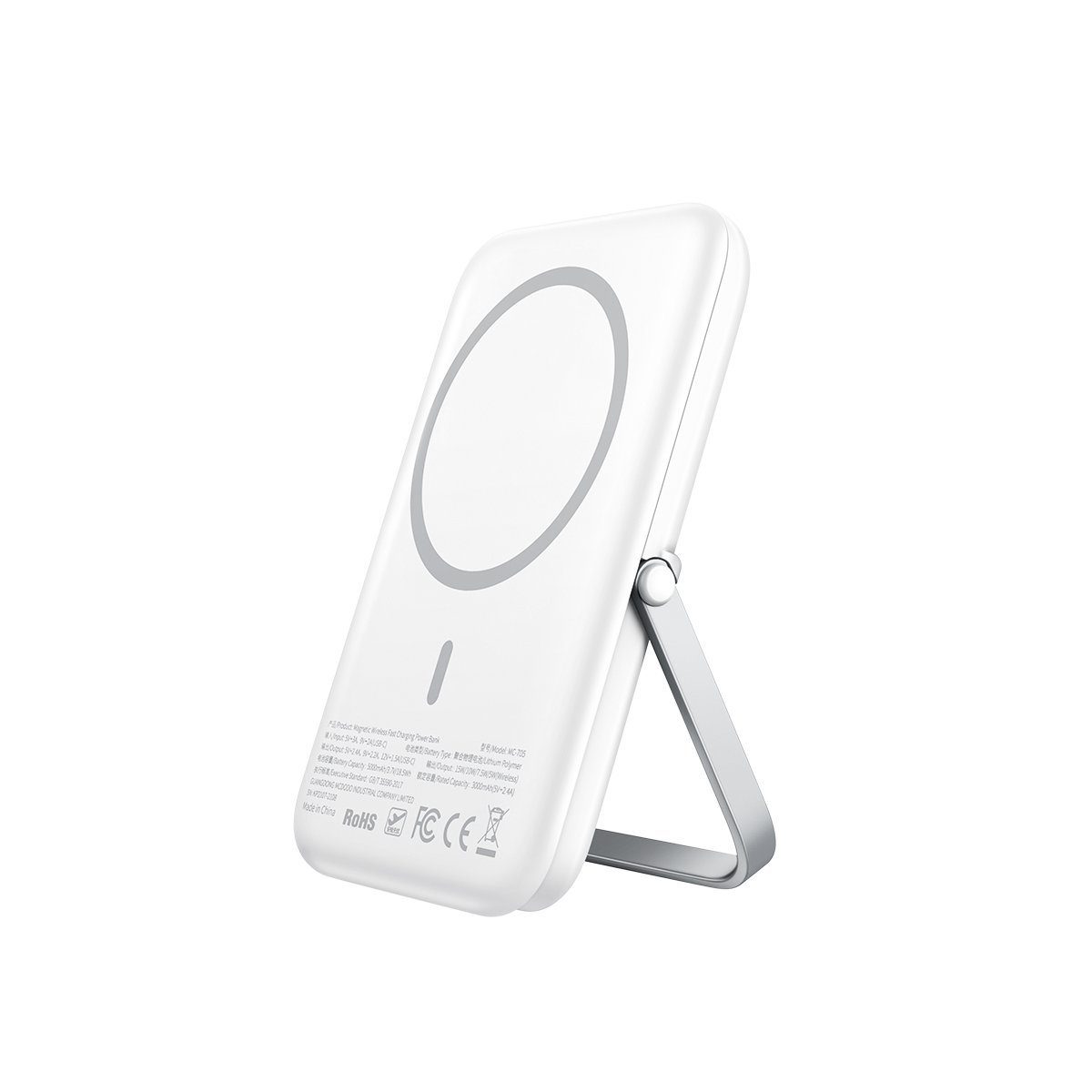 mcdodo Gopower Powerbank mit 15 W Wireless Charger Externer Akku-Ladegerät Wireless Charger