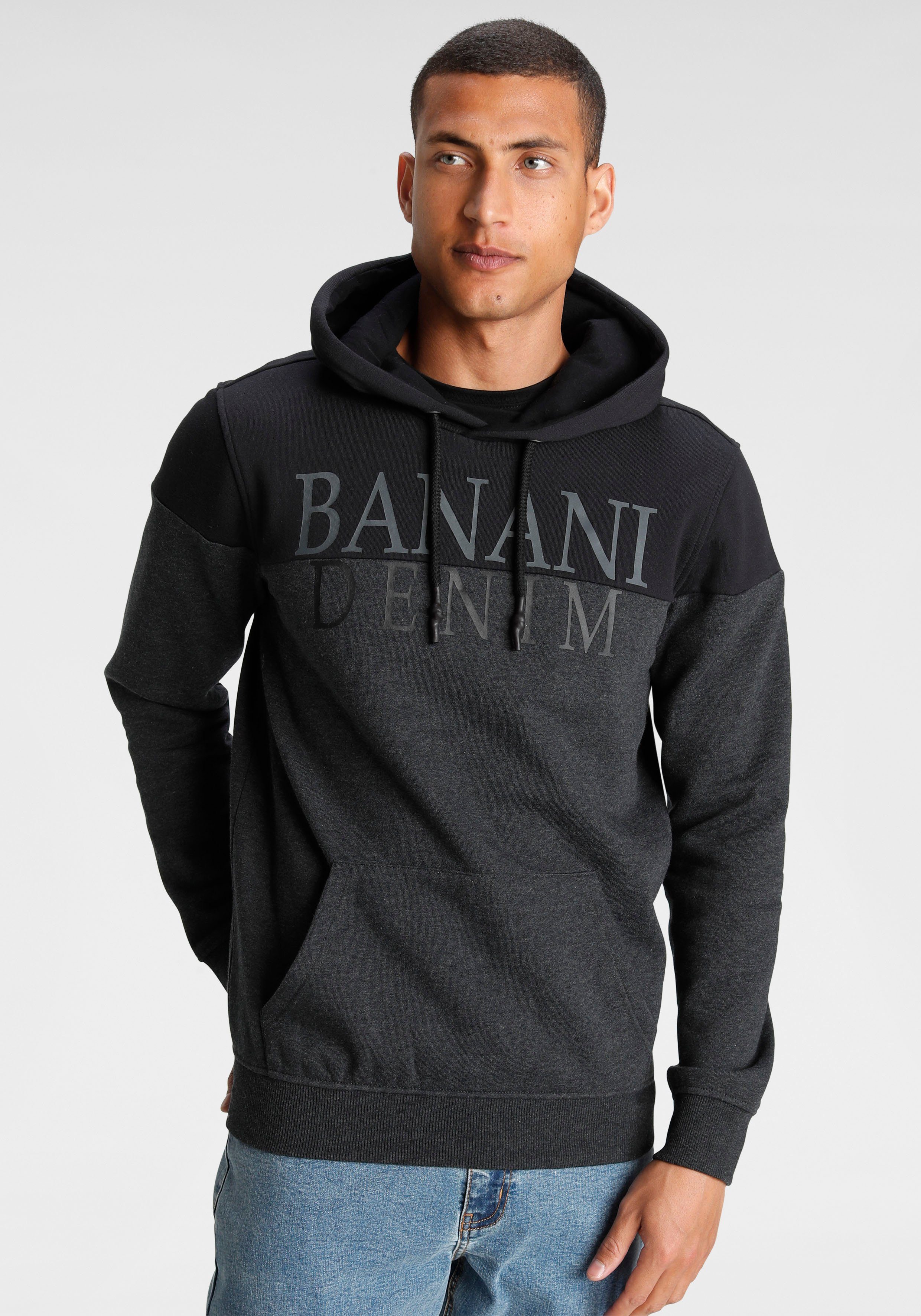 Bruno Banani Kapuzensweatshirt im modischen Look