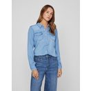Vila Jeansbluse VIBISTA DENIM SHIRT/SU-NOOS