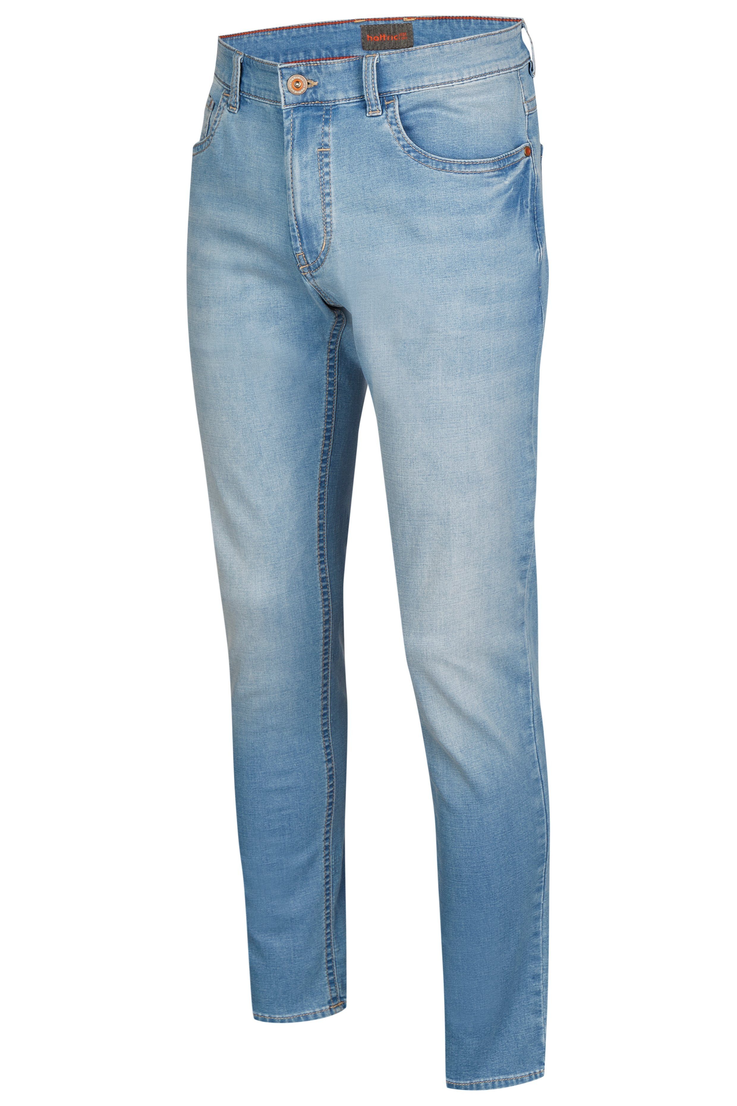 Denim Summer Herren Hattric Harris Hattric 5-Pocket-Jeans Slim-fit-Jeans