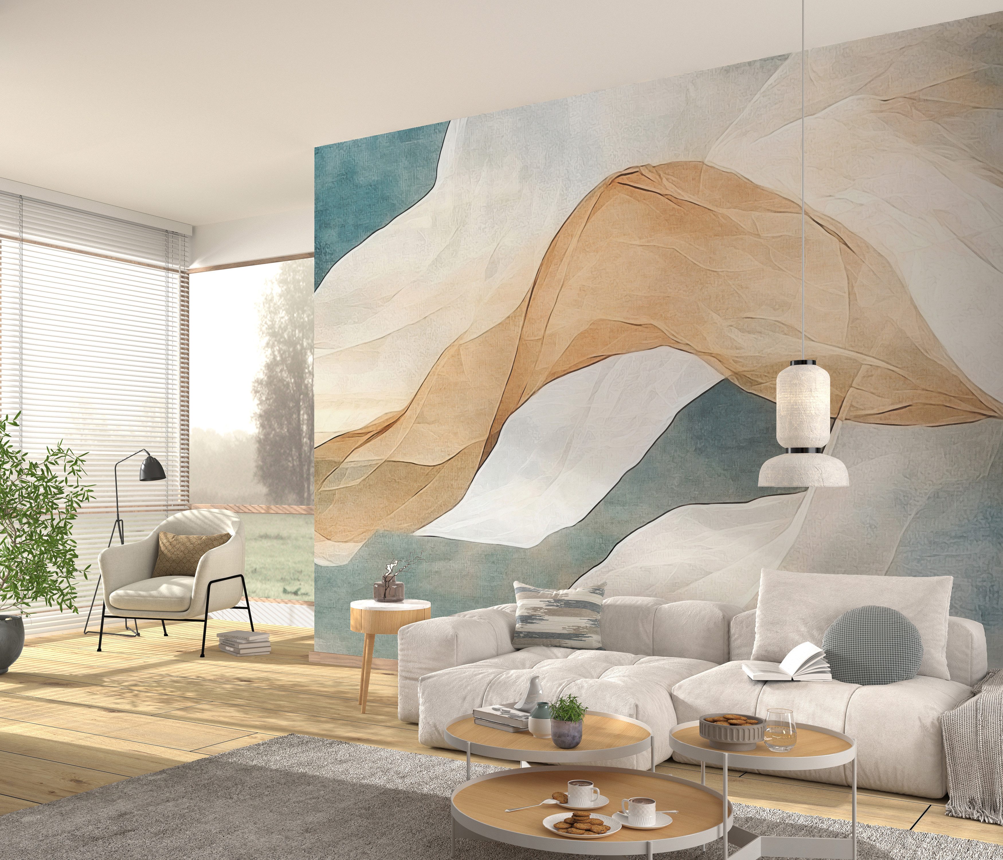 Erismann Vliestapete Vliestapete Aquarelloptik beige Erismann 220800701