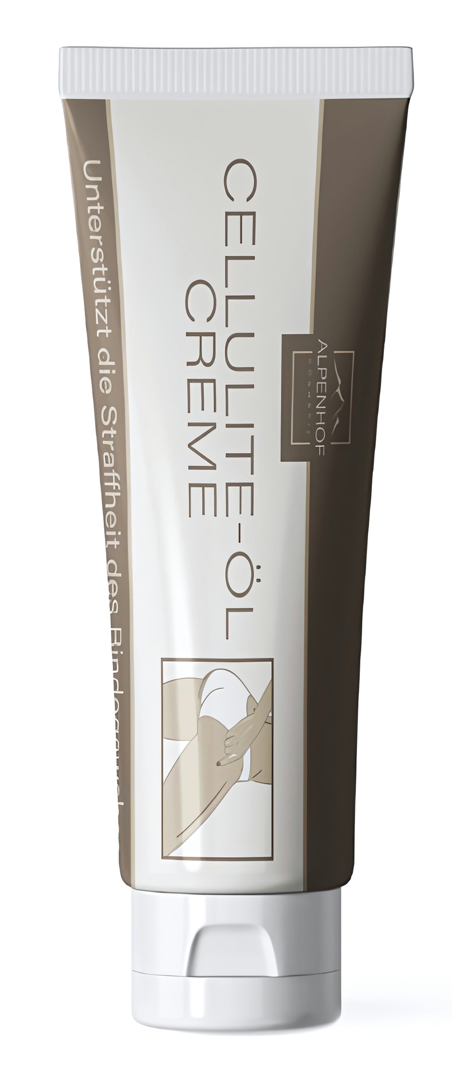 vom Pullach Hof Feuchtigkeitscreme CELLULITE-ÖL CREME mit Teebaum-Öl 100ml Anti-Cellulite 79, Haut Straffung Feuchtigkeitspflege Regeneration Pflege Balsam Salbe