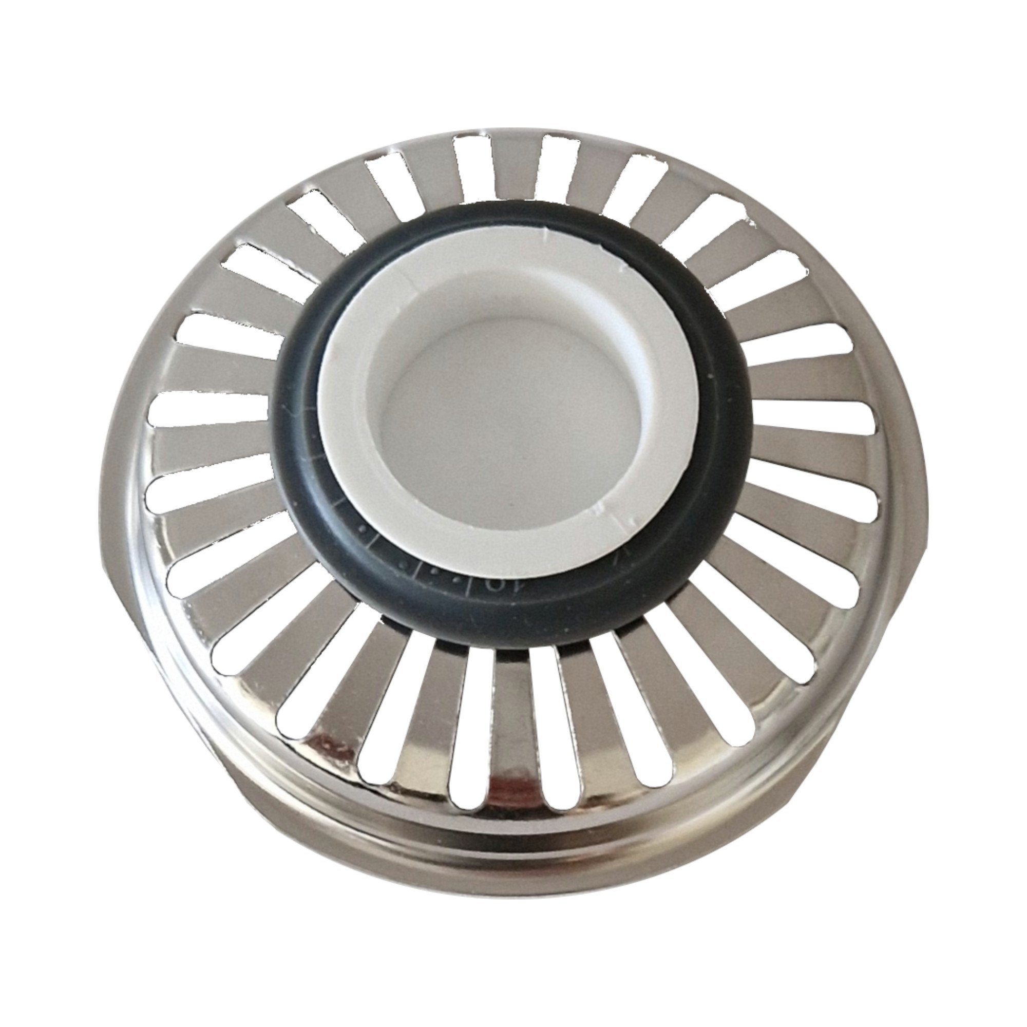 Blanco Siebventil Siebkorb Ø 79mm incl. Dichtung Ø 42mm 3 1/2" Ablaufventil 24 Schlitze