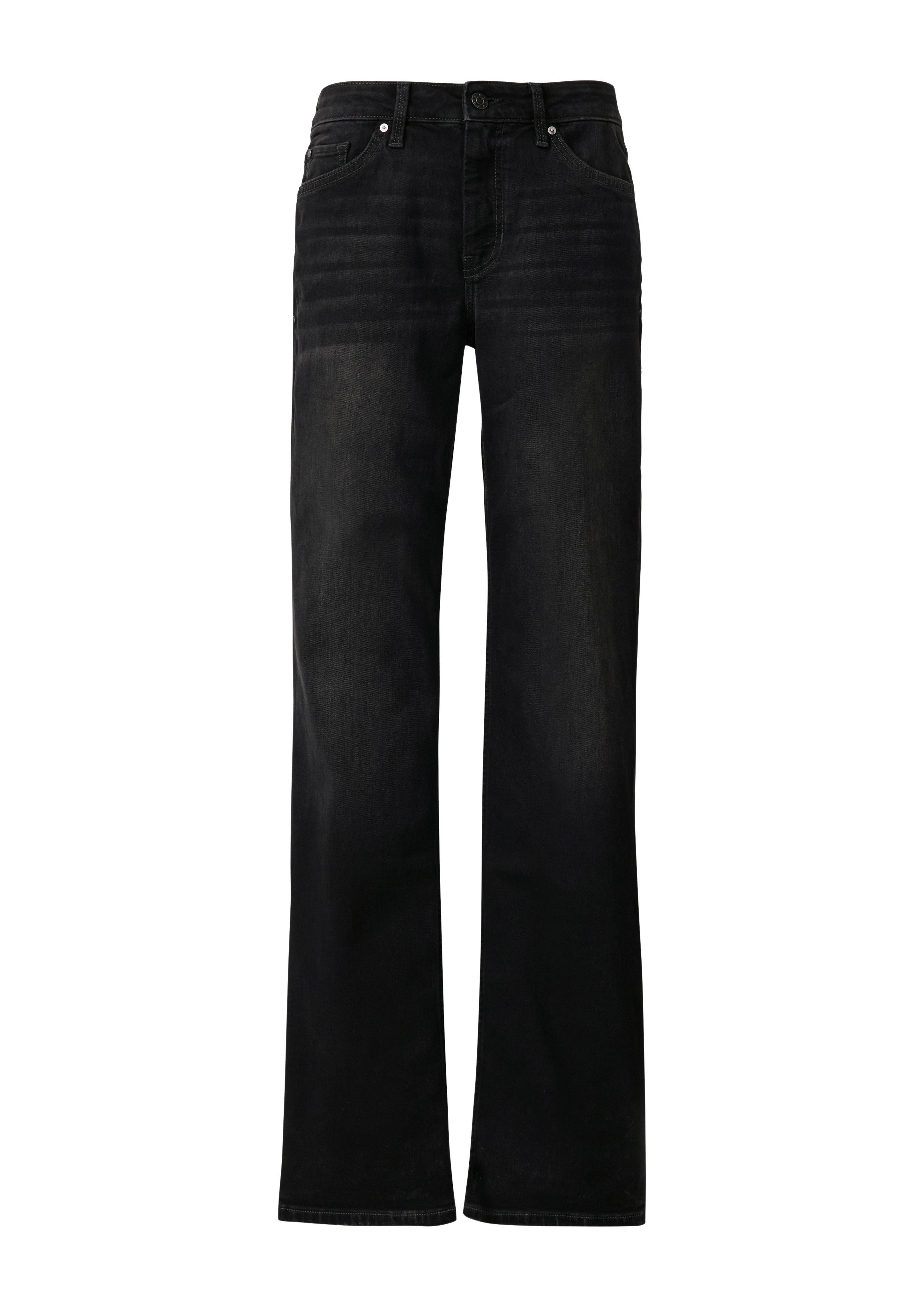 s.Oliver Straight-Jeans Mid Rise, Regular Fit