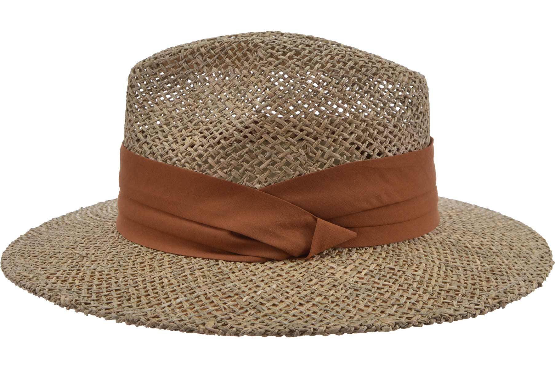 Seeberger Sonnenhut Seegras Fedora 55097-5