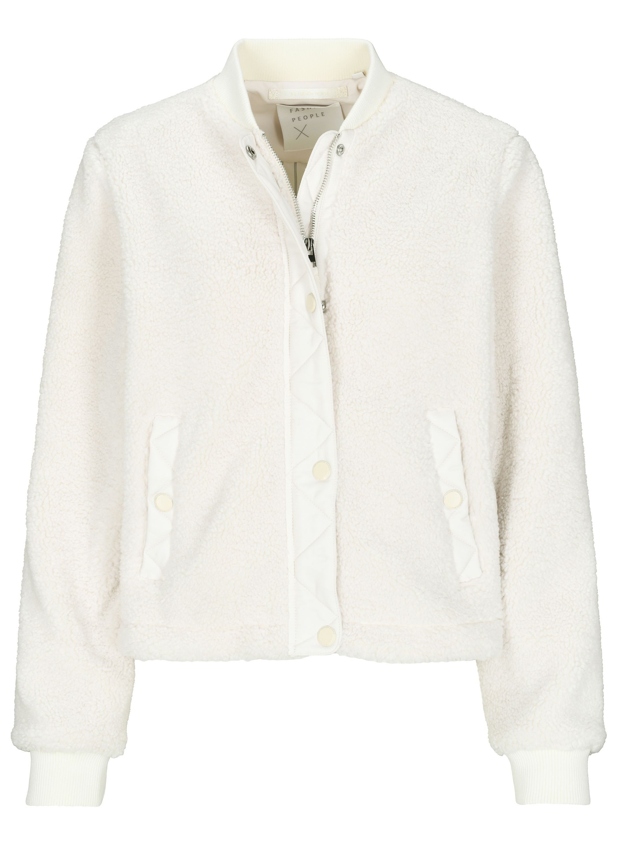 THE FASHION PEOPLE Fellimitatjacke günstig online kaufen
