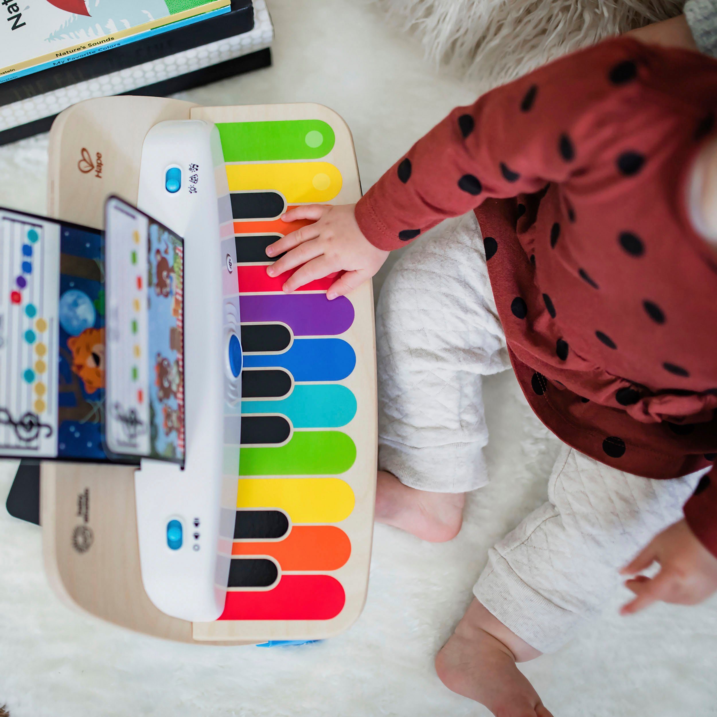 schützt Wald Baby Connected Hape Together Piano™ FSC®- in Spielzeug-Musikinstrument Magic weltweit - Tune Einstein, Touch™,