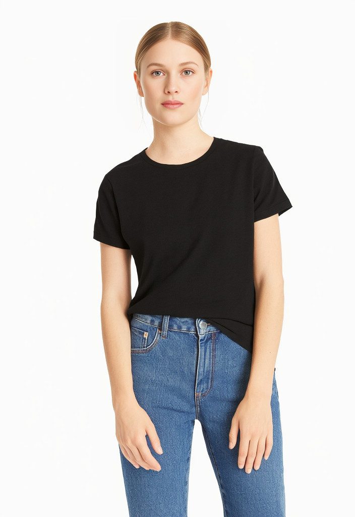 pieces Kurzarmshirt PCAMIRA SS TEE 2-PACK NOOS BC (Packung, 2-tlg) günstig online kaufen