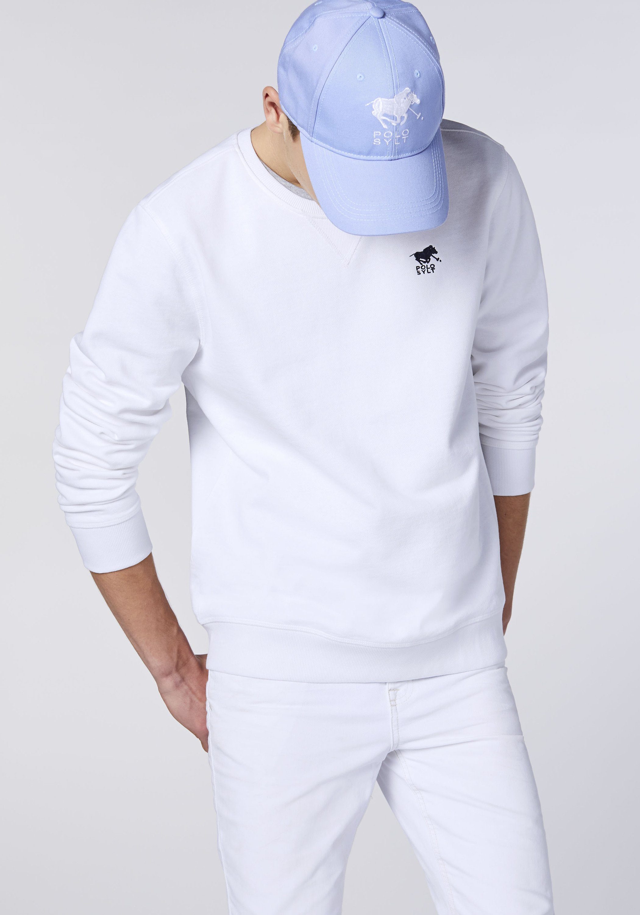 Polo Sylt Sweatshirt mit gesticktem Logo