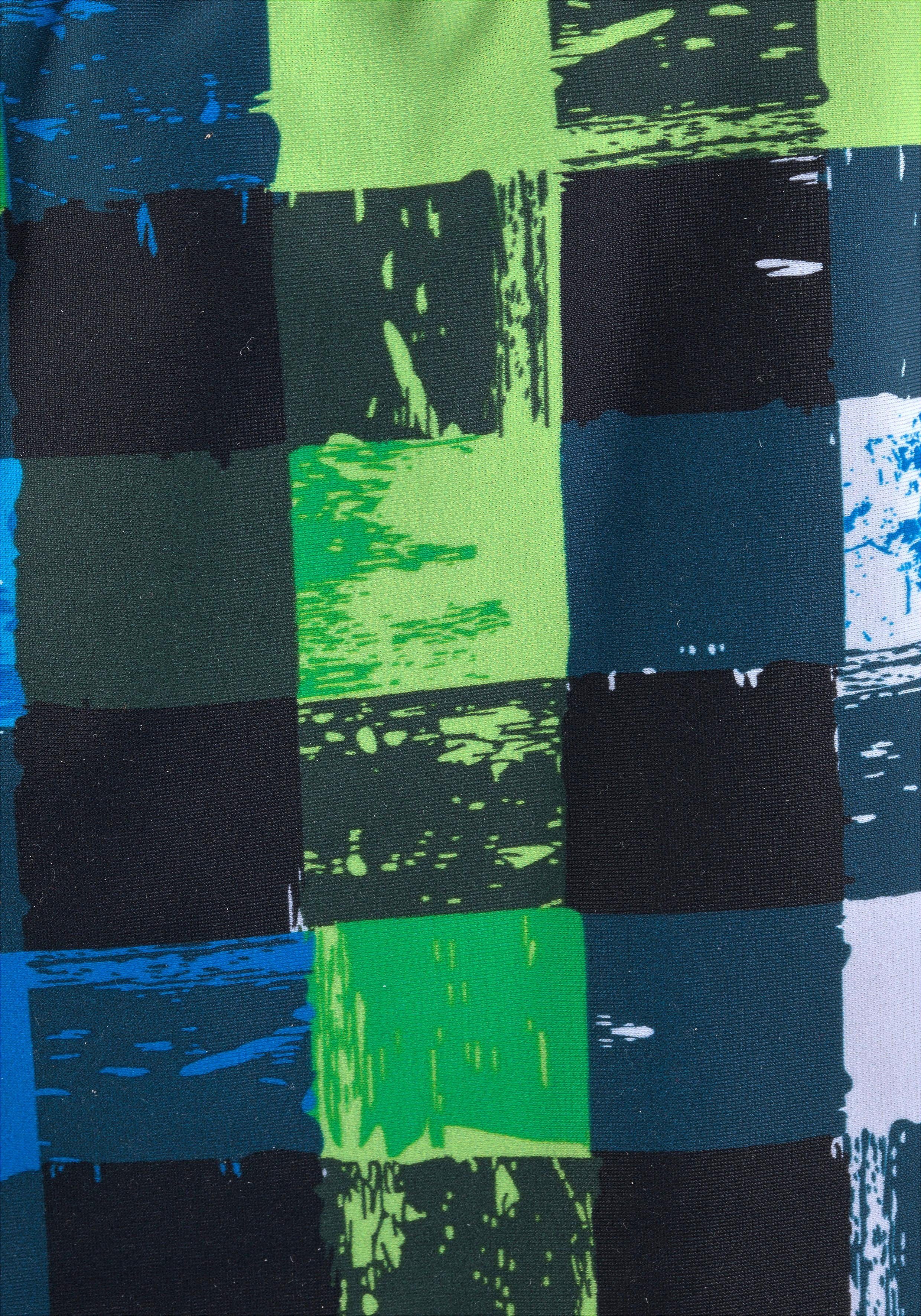 Buffalo Boxer-Badehose in trendiger Karo-Optik