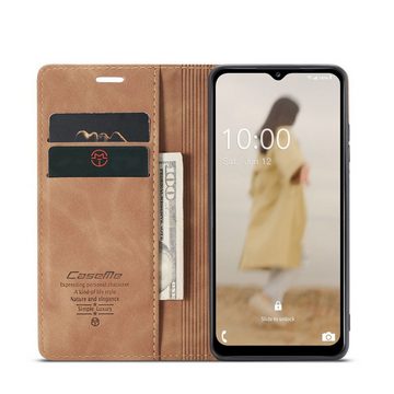 König Design Handyhülle Samsung Galaxy A13 5G, Schutzhülle Schutztasche Case Cover Etuis Wallet Klapptasche Bookstyle
