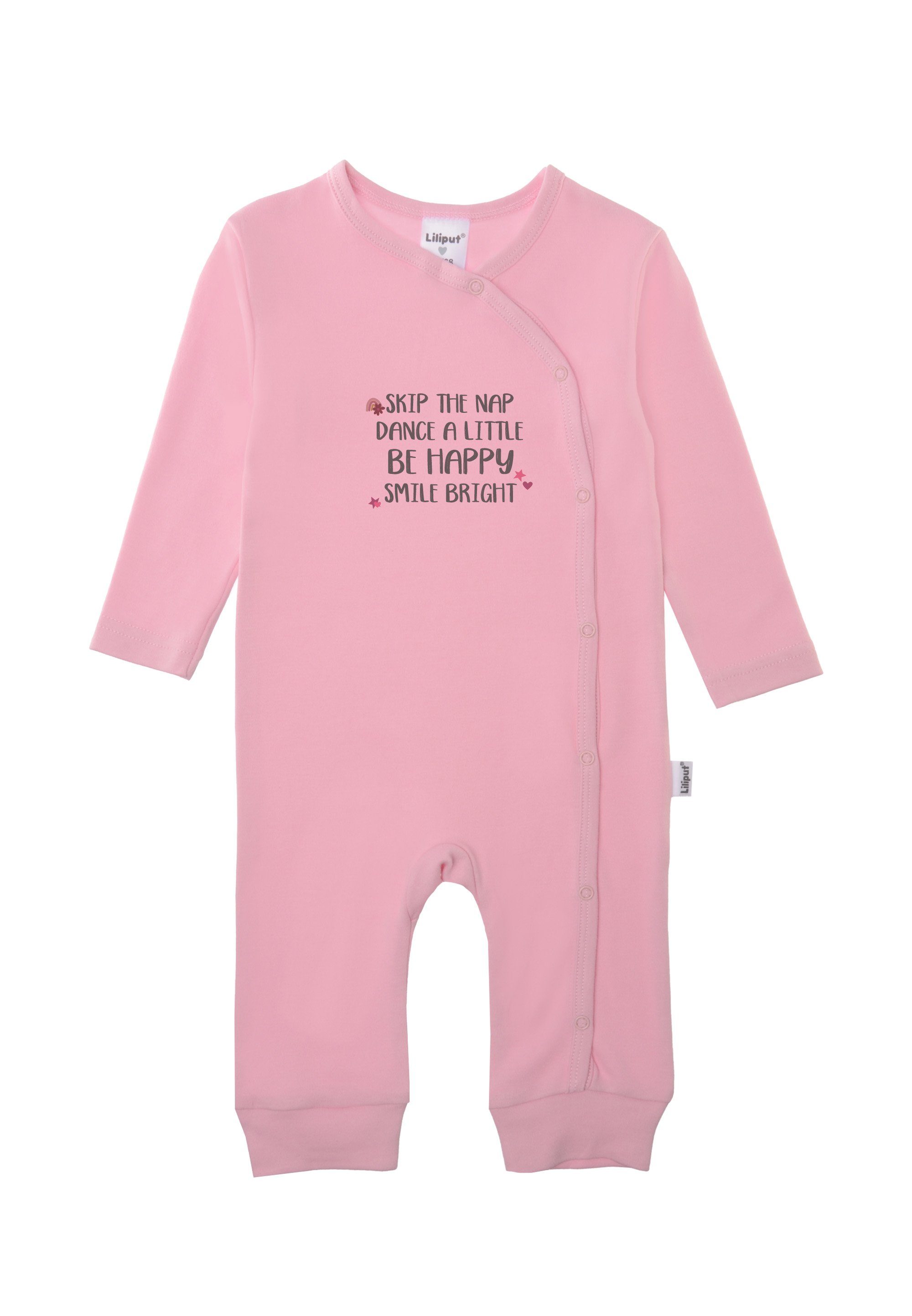 Liliput Jumpsuit Be happy mit praktischer Druckknopfleiste