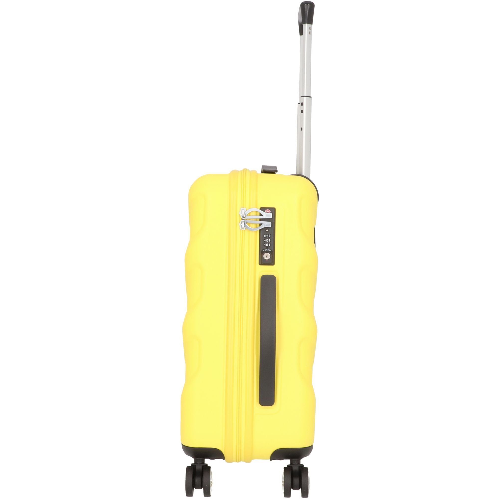 Stratic Handgepäck-Trolley 2, yellow 4 Arrow Rollen, ABS