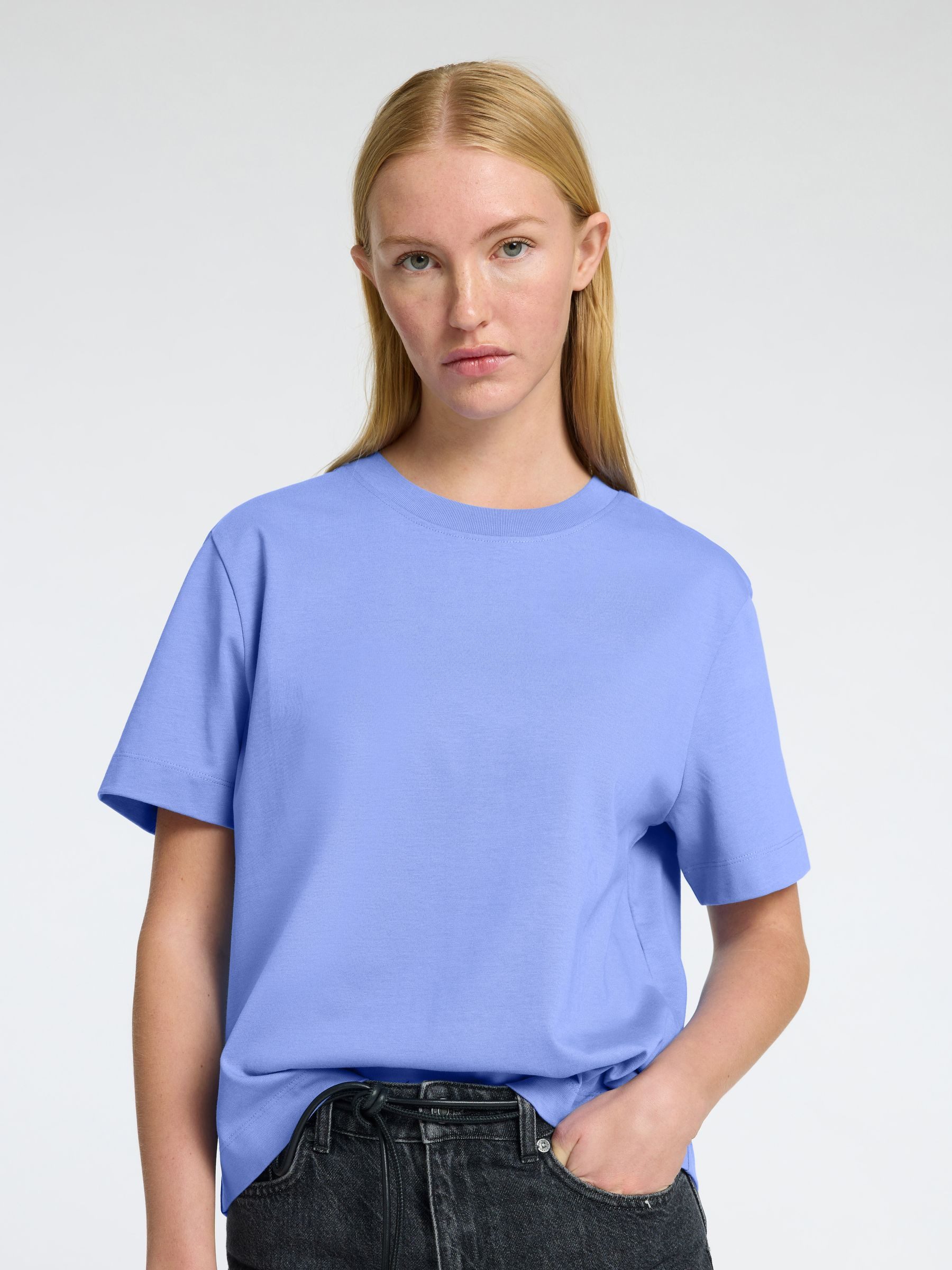 SELECTED FEMME T-Shirt Kurzarm- mit Rundhalsausschnitt günstig online kaufen