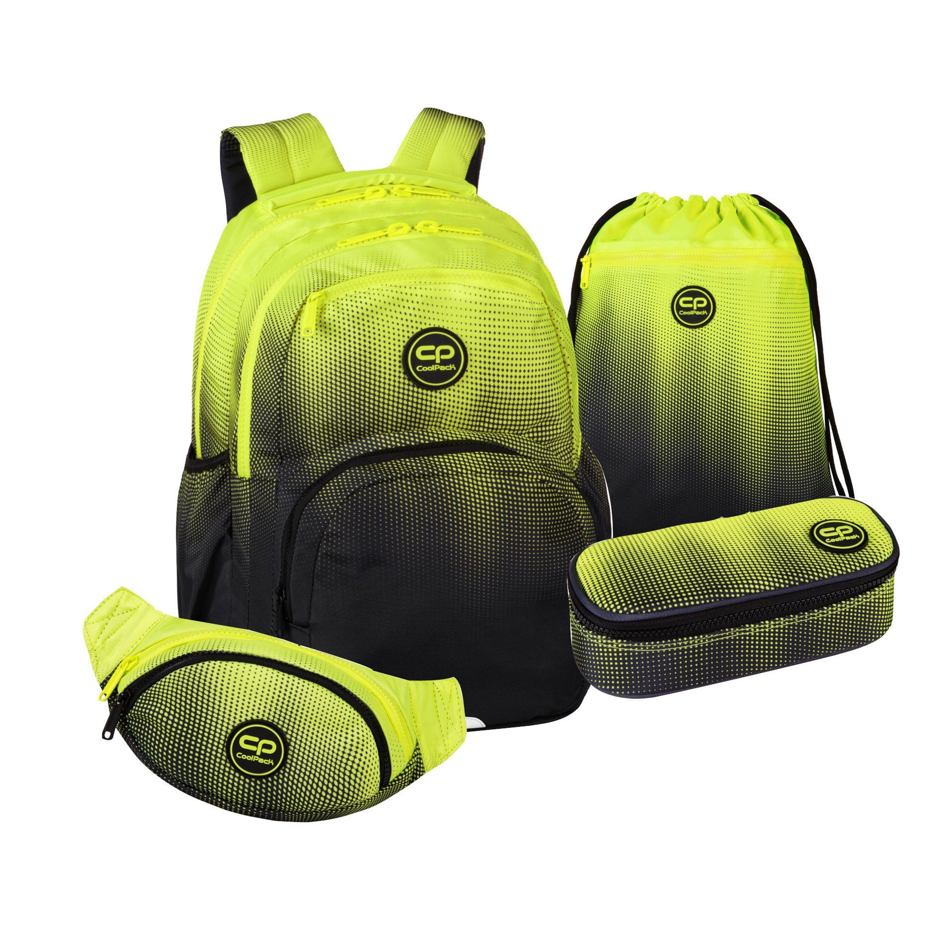 CoolPack Schulrucksack CoolPack 4tlg. Rucksack-Set PICK 17