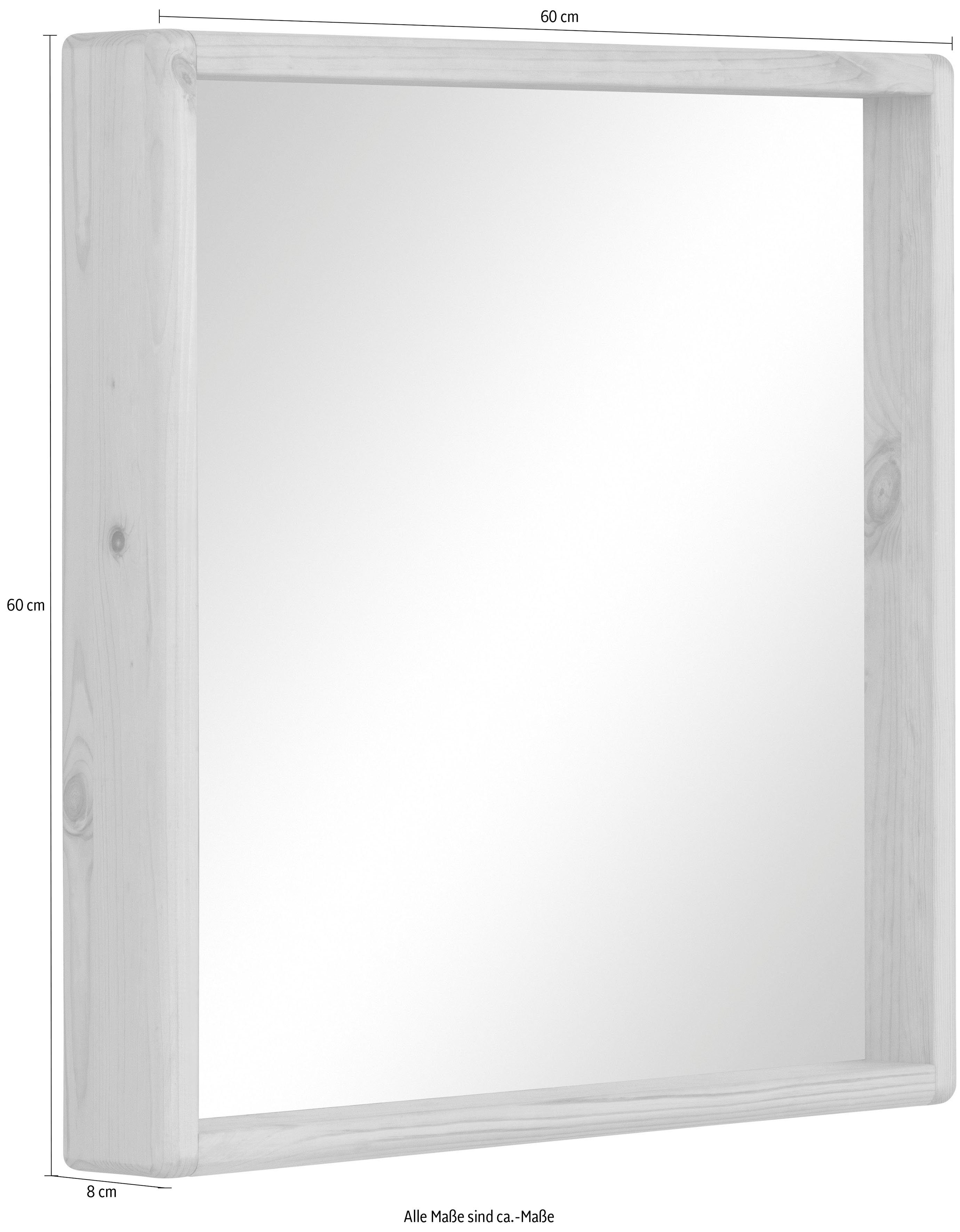 Badspiegel 60 aus Kiefer, OTTO Breite Massivholz FSC-zertifiziertem natur cm products Jorrick, Rahmen