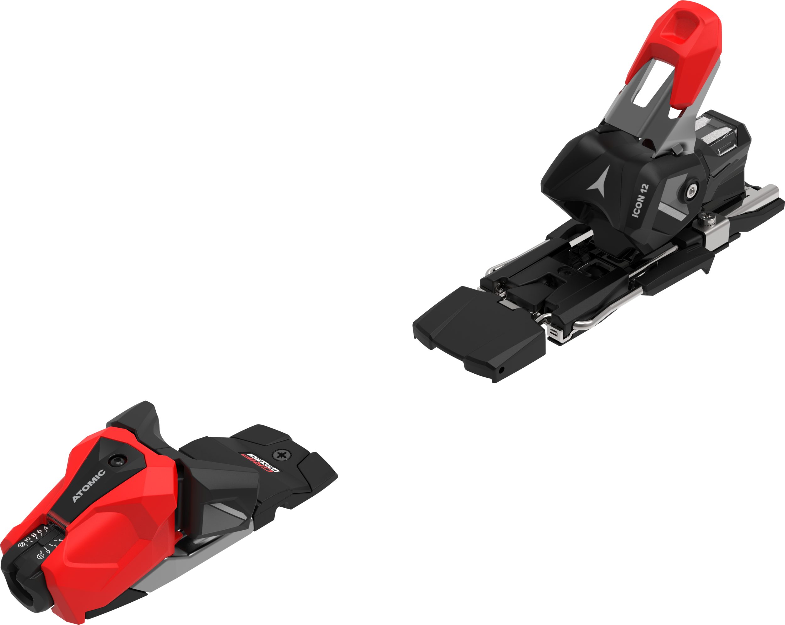 Atomic Skibindung NY ICON 12 + GW PEDAL RED/BLACK