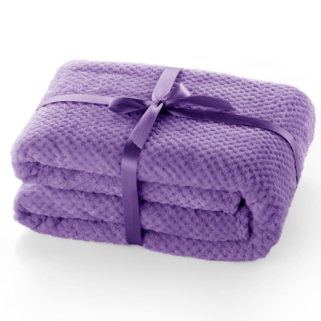 Wohndecke Decke Microfaser Wohndecke Tagesdecke Fleece, DecoKing, weich sanft kuschelig skandinavischer Stil